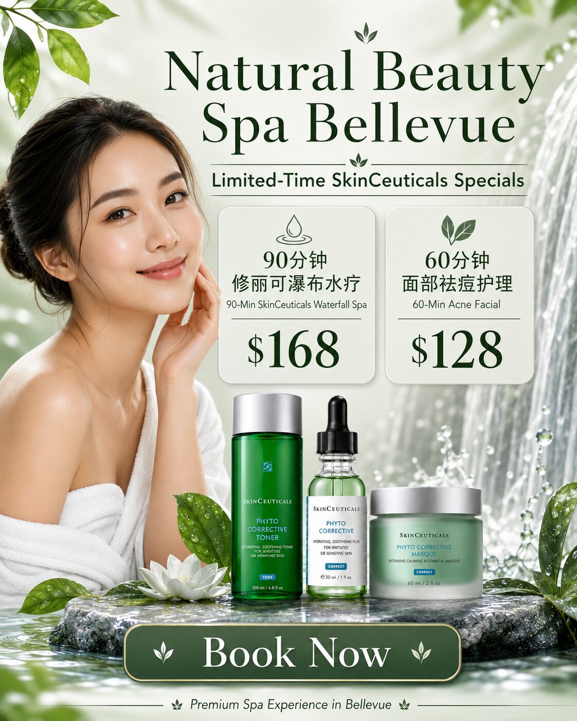 Natural Beauty Spa Facebook ad