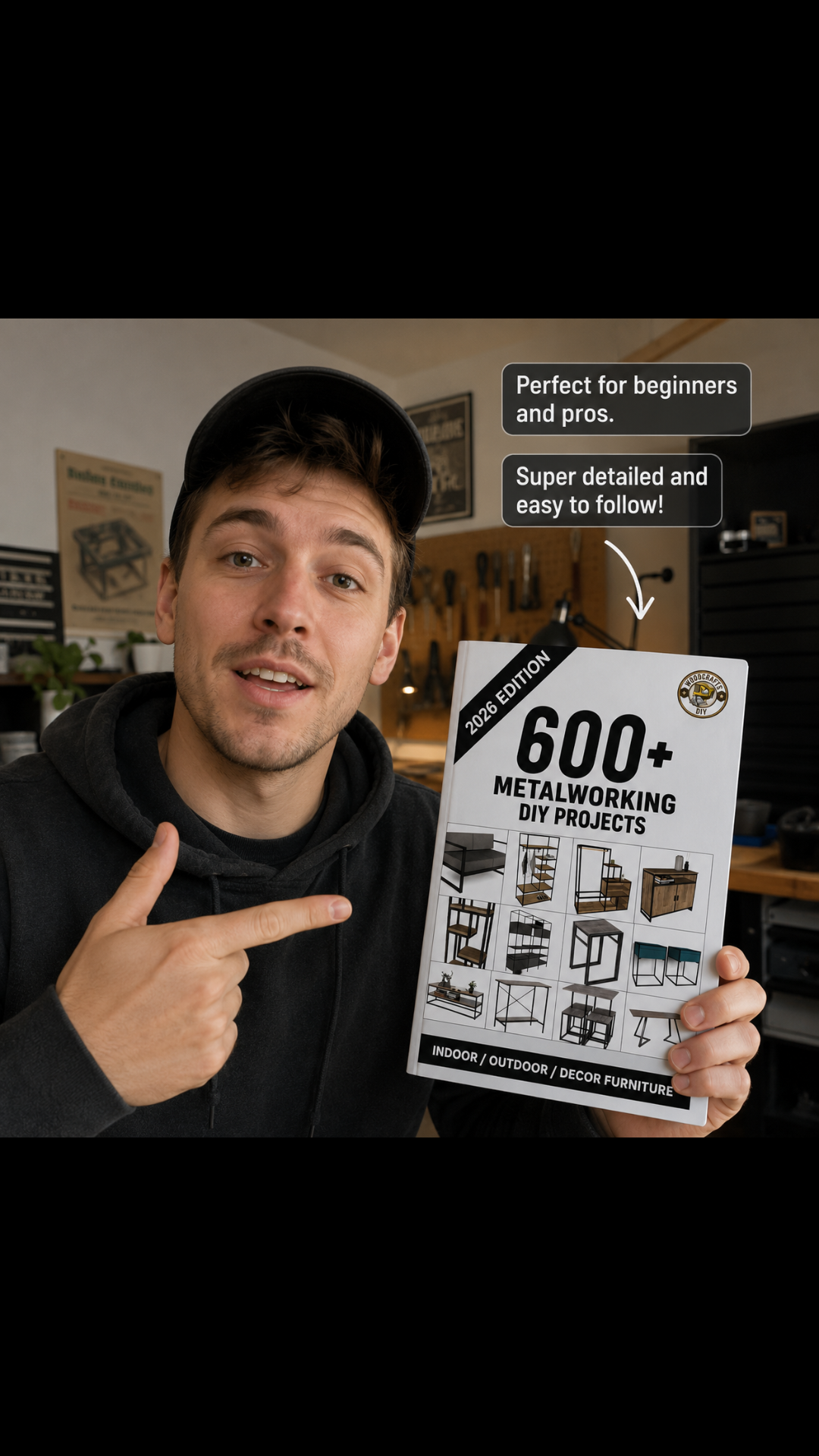 WoodCrafts DIY Facebook ad