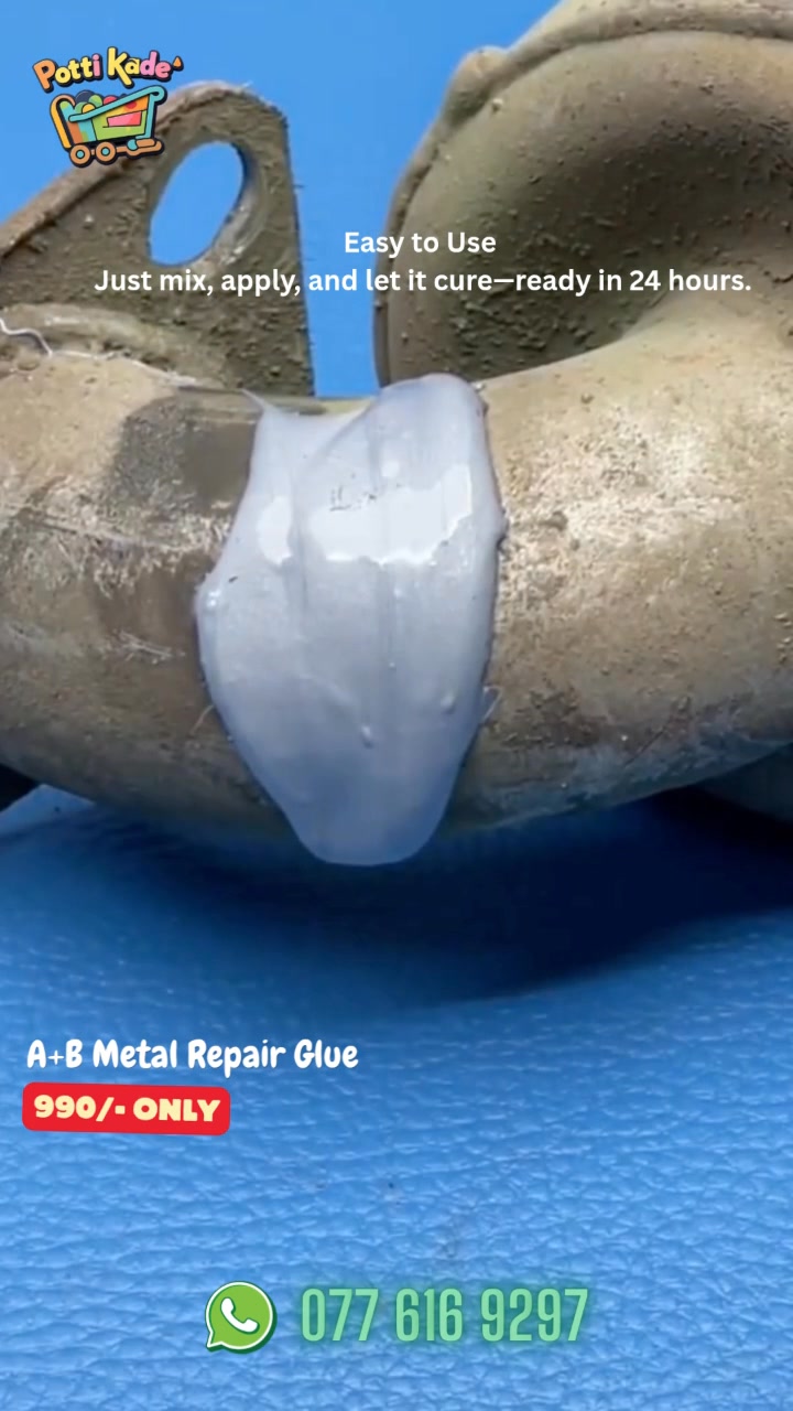 Potti Kade - The Discount Store Facebook ad: A + B Metal Repair Glue | Price, Rs. 990/-
