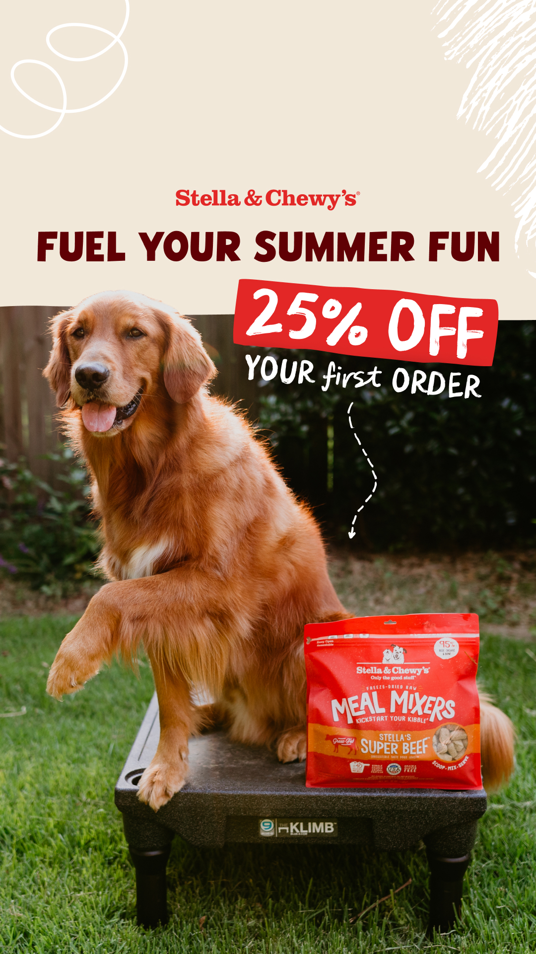Stella & Chewy's Facebook ad