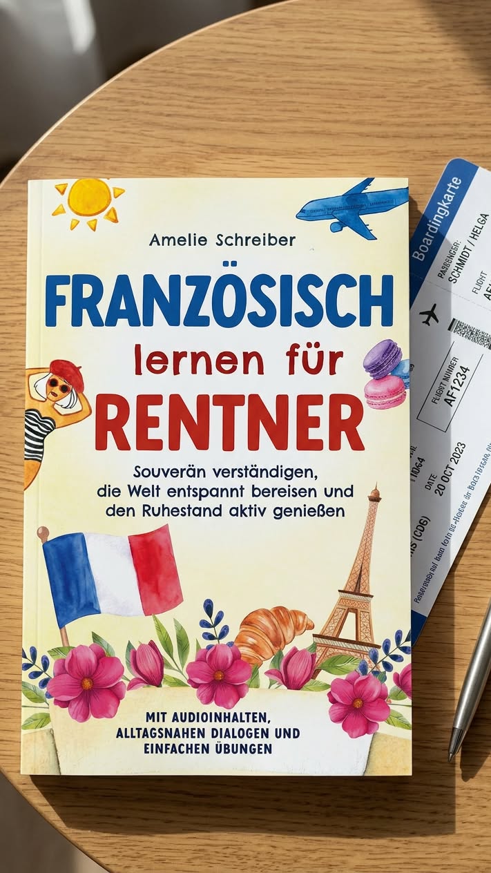 LE unlimited Facebook ad: Französisch entspannt im Ruhestand