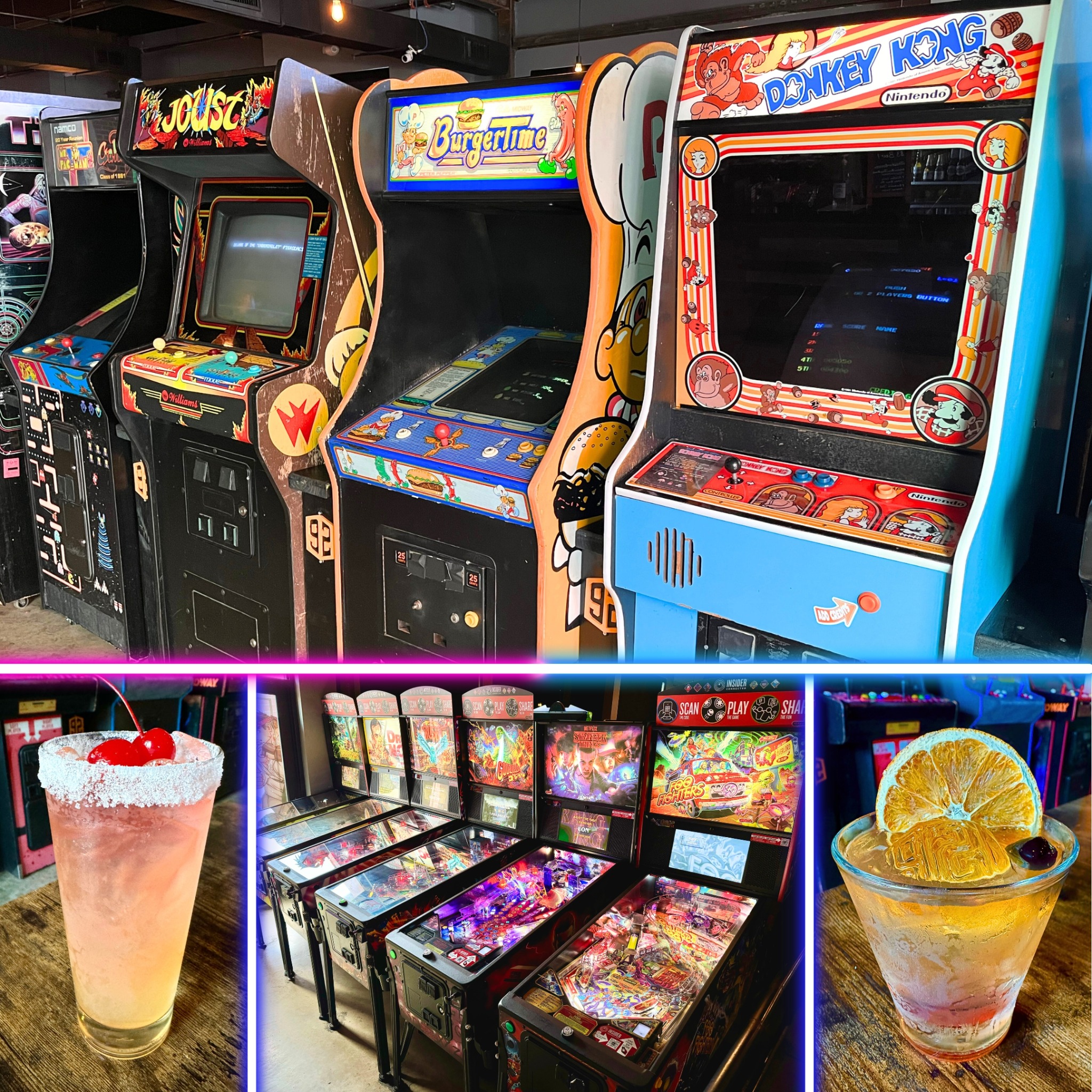 Arcade 92 McKinney Facebook ad: Downtown McKinney’s Adult Arcade Night