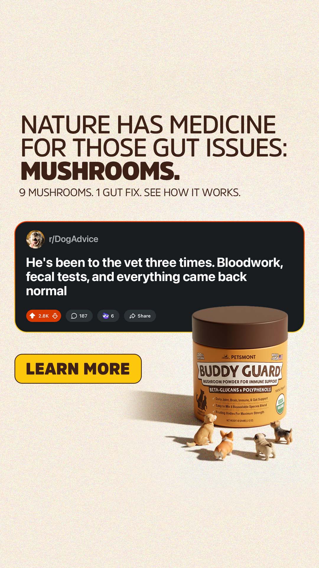 Well Pup Life Facebook ad