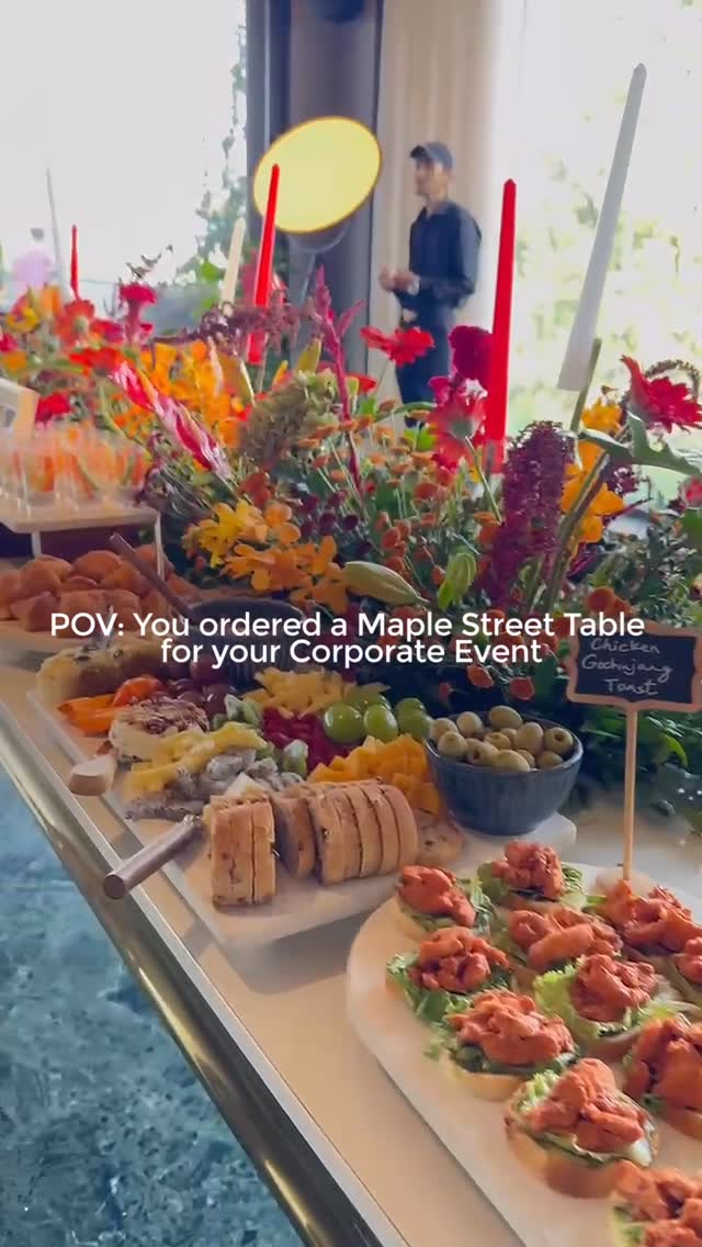 Maplestreet.bakehouse Facebook ad: From team lunches to product launches, a grazing…