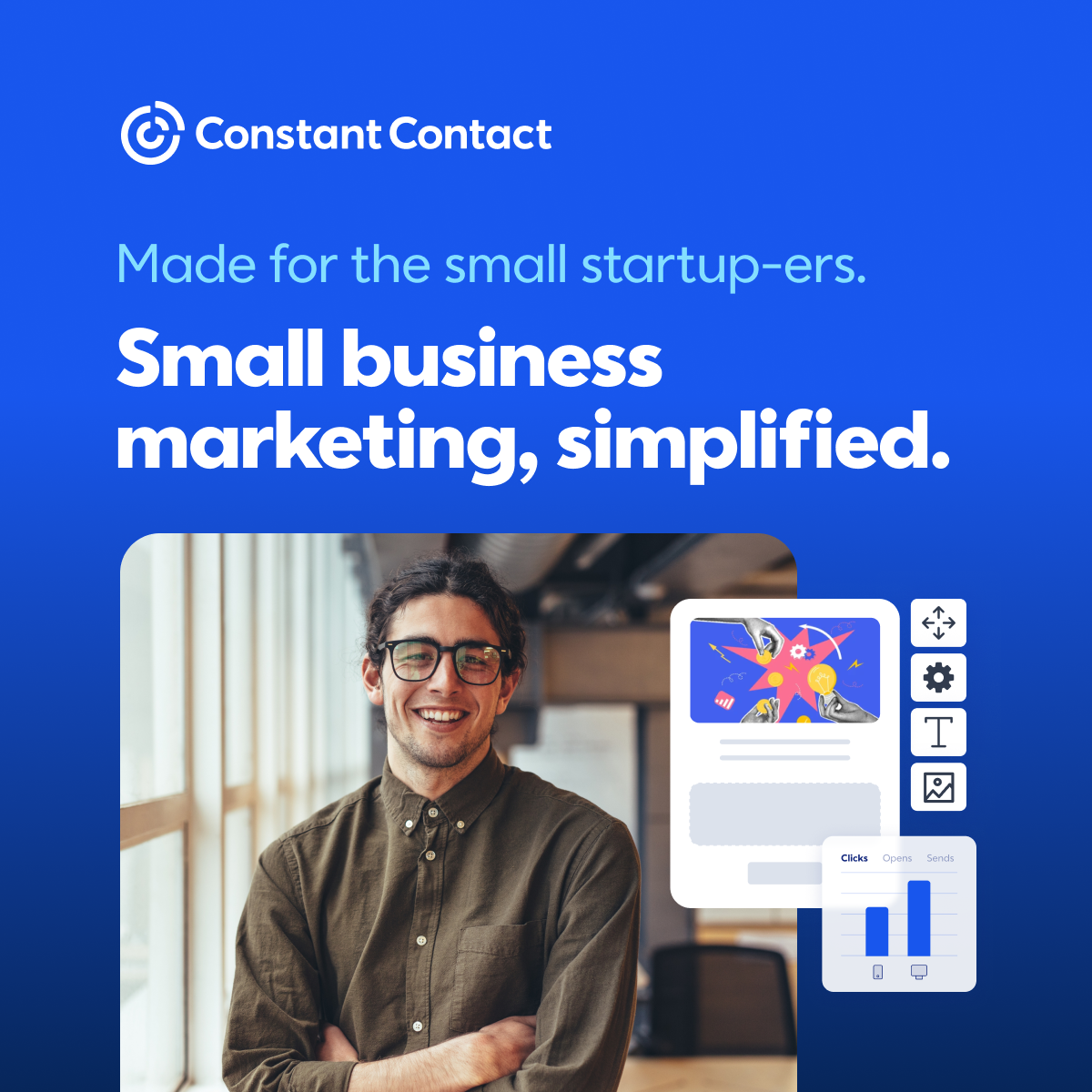 Constant Contact Facebook ad