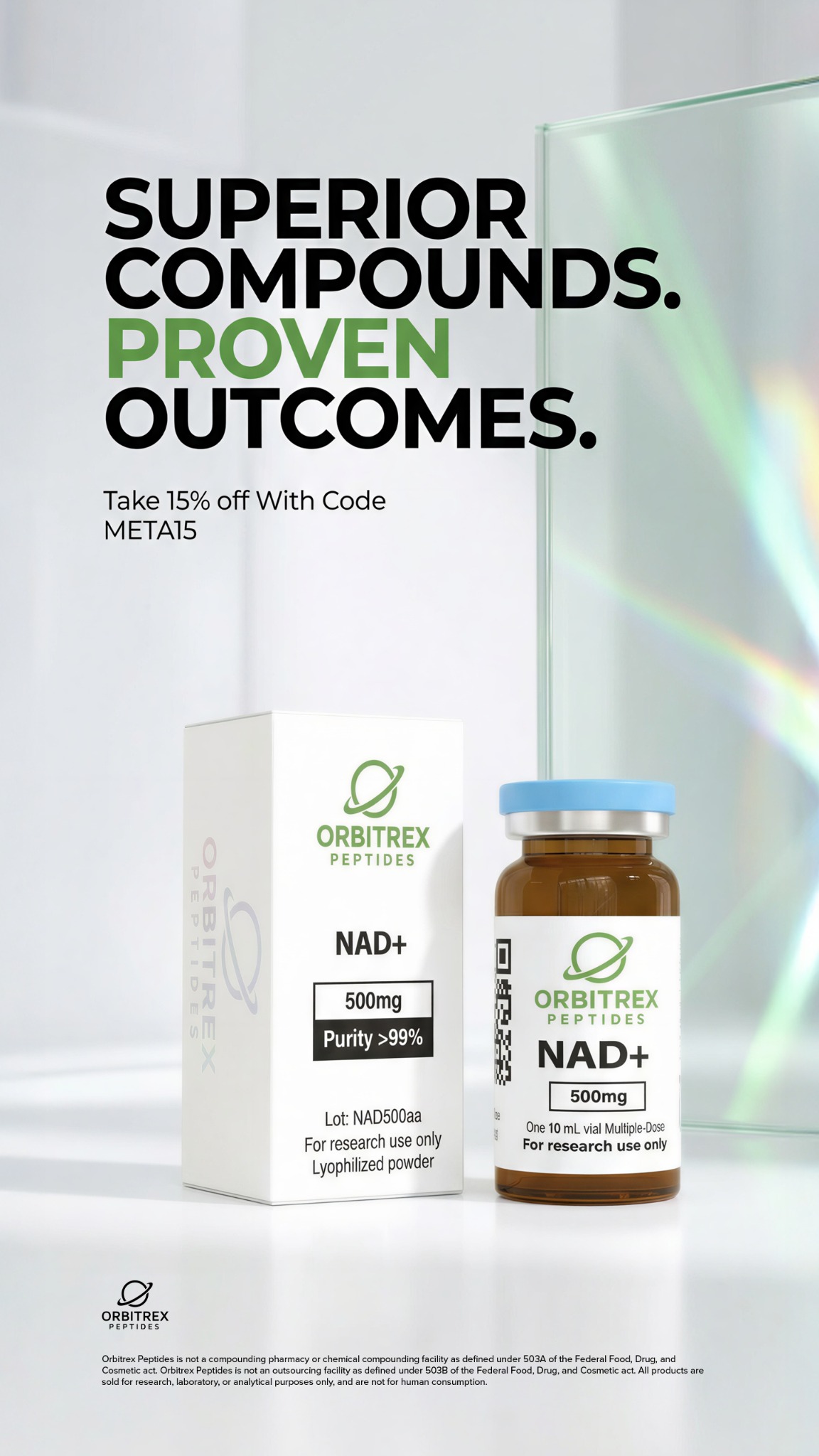 Orbitrex Facebook ad from May 25, 2026