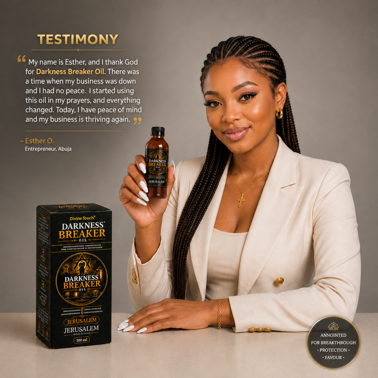 Rockie Desire Facebook ad: Click the button below to order your Darkness Breaker Oil…