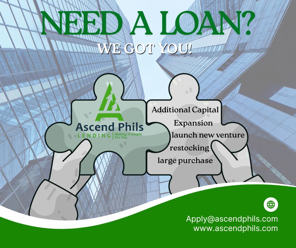 Ascend Phils Lending Facebook ad: Simple Loans, Secure Future