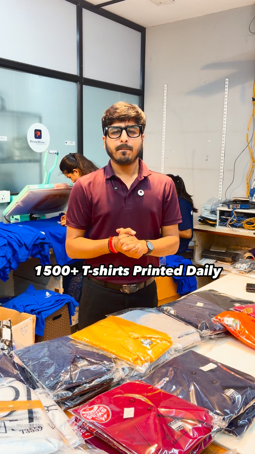 PrintMine Facebook ad: Logo Printed Polo T-Shirts - MOQ 2 Pcs