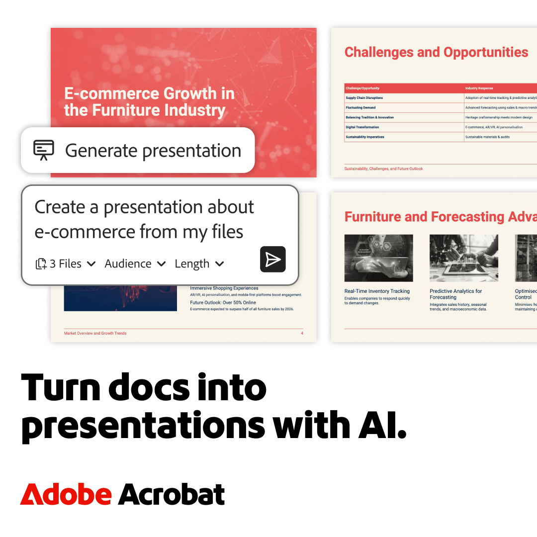 Adobe Acrobat Facebook ad