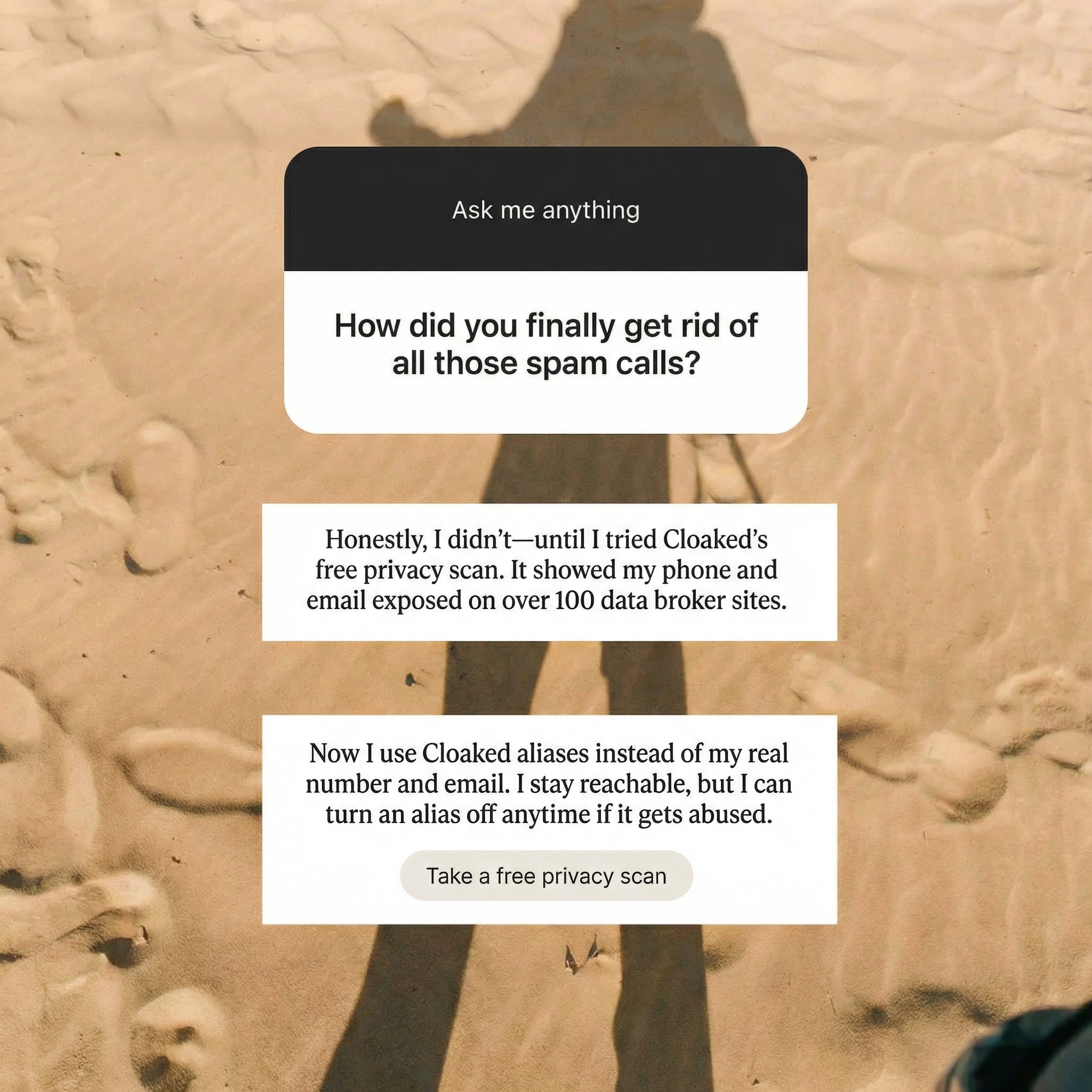 Cloaked Inc. Facebook ad