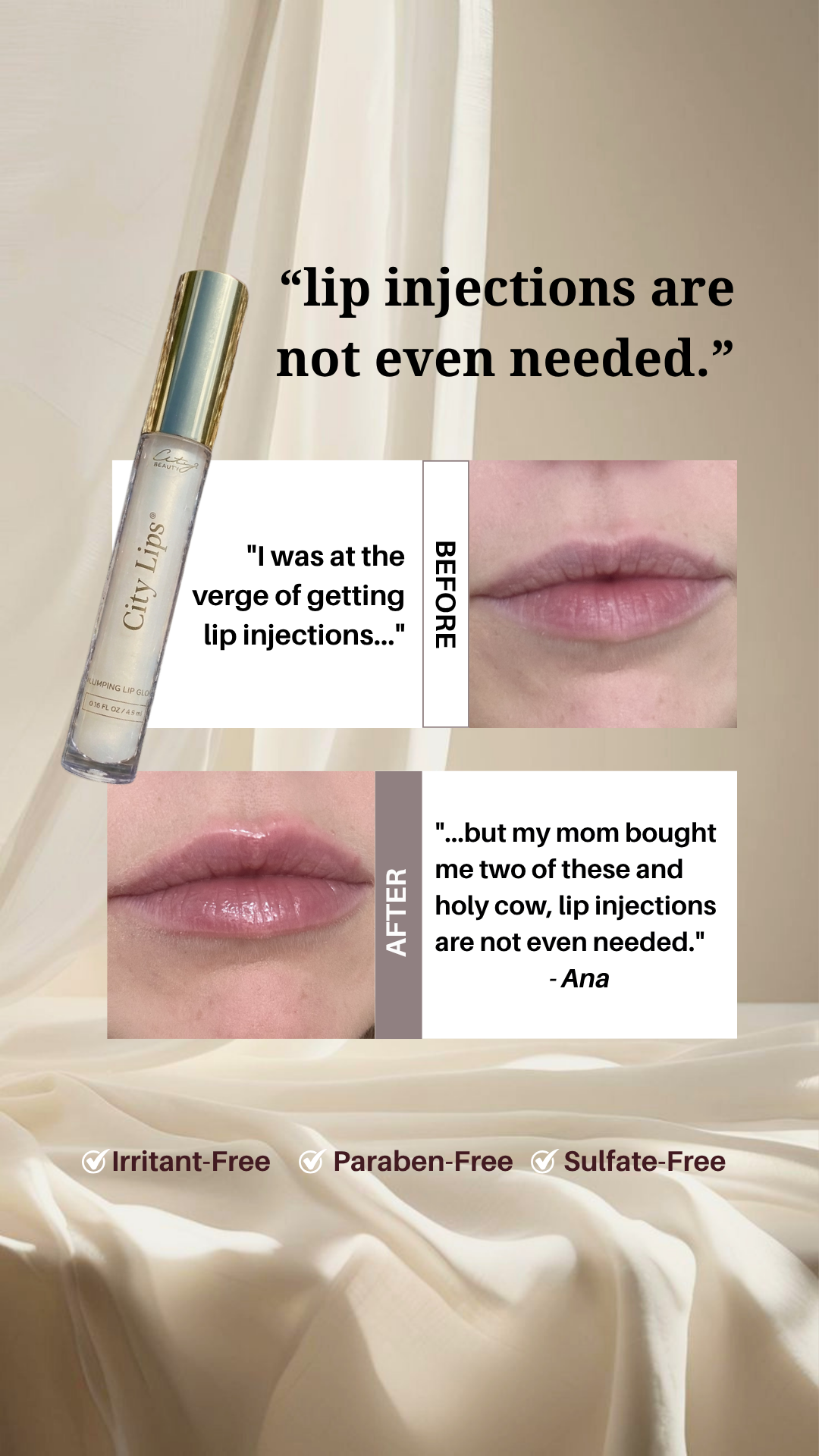 City Beauty Facebook ad