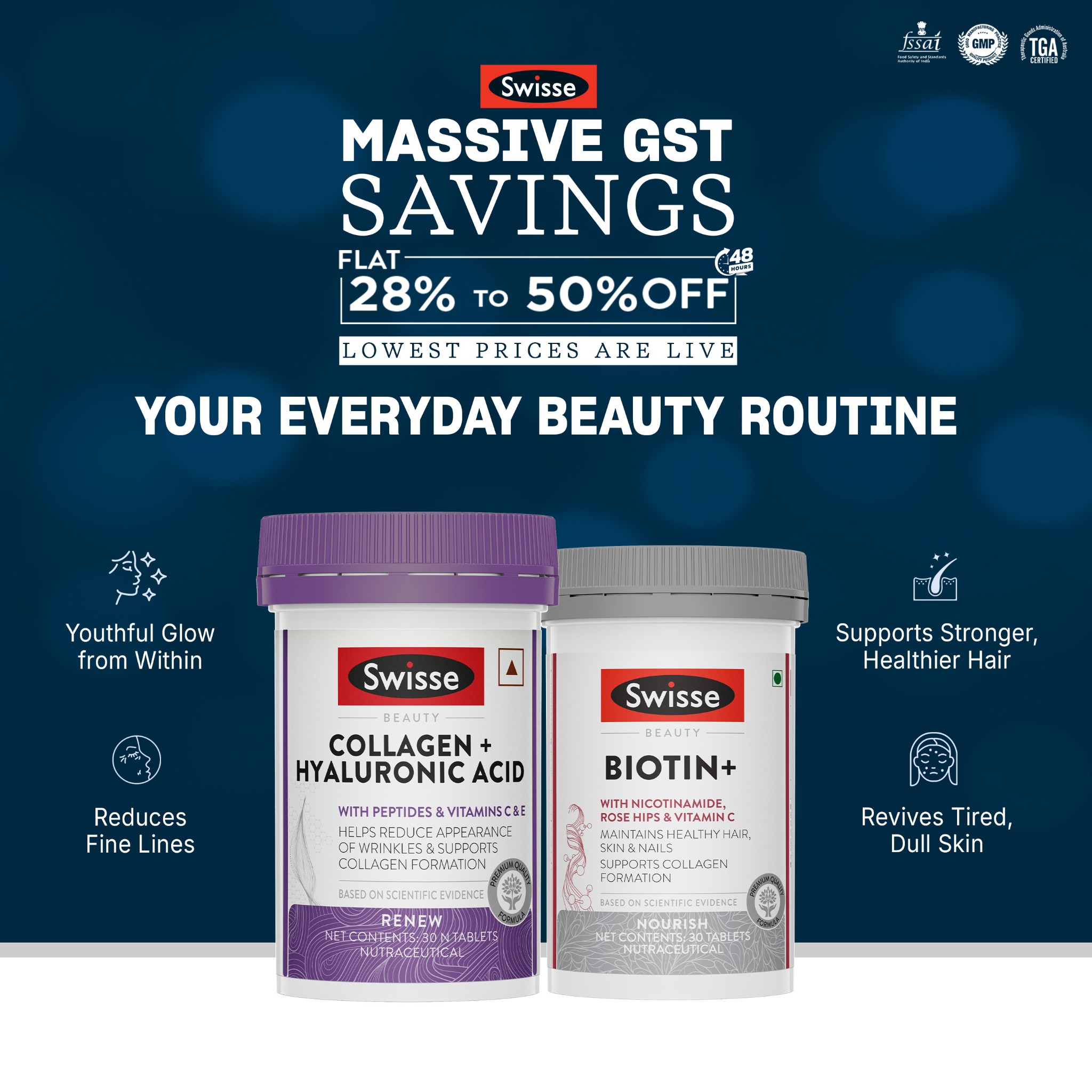 Swisse India Facebook ad