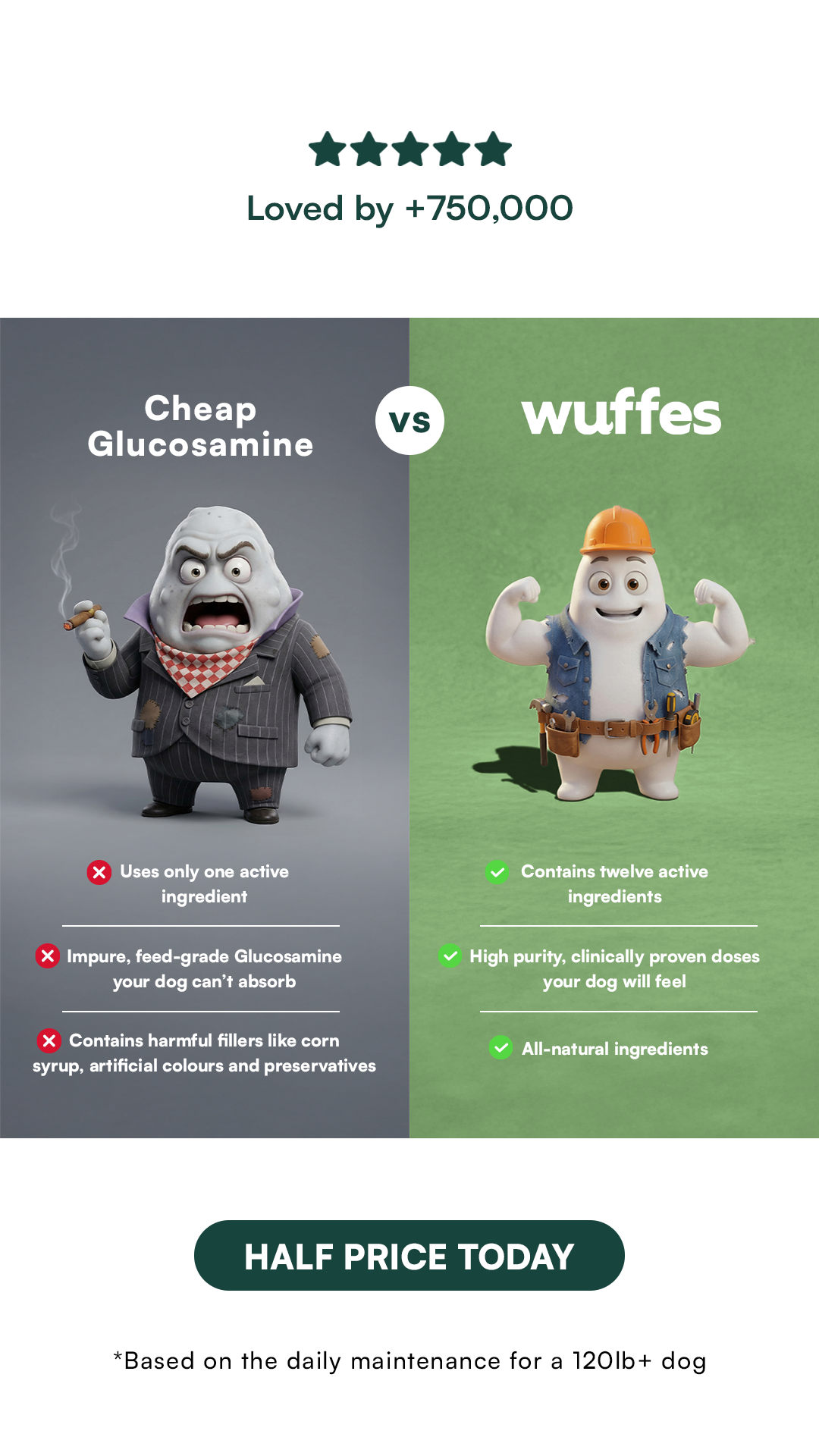 Wuffes Facebook ad