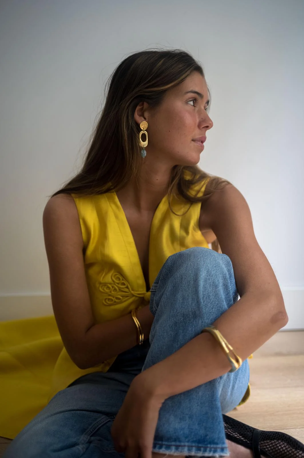 Olga Prieto Joyas Facebook ad: Pendiente AquaMod I