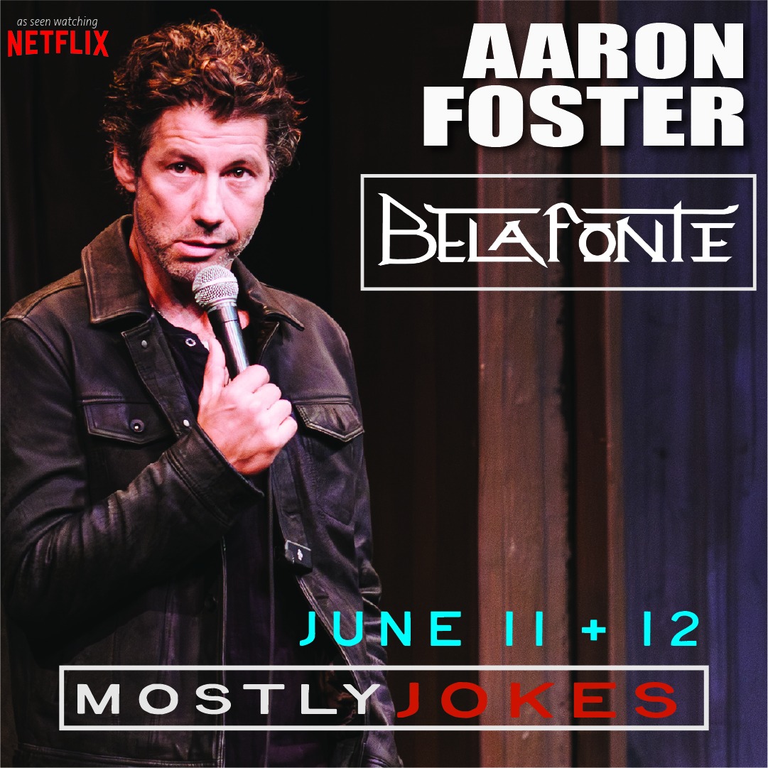 Aaron Foster Comedy Facebook ad: Stand Up Comedy in Tulsa this week!