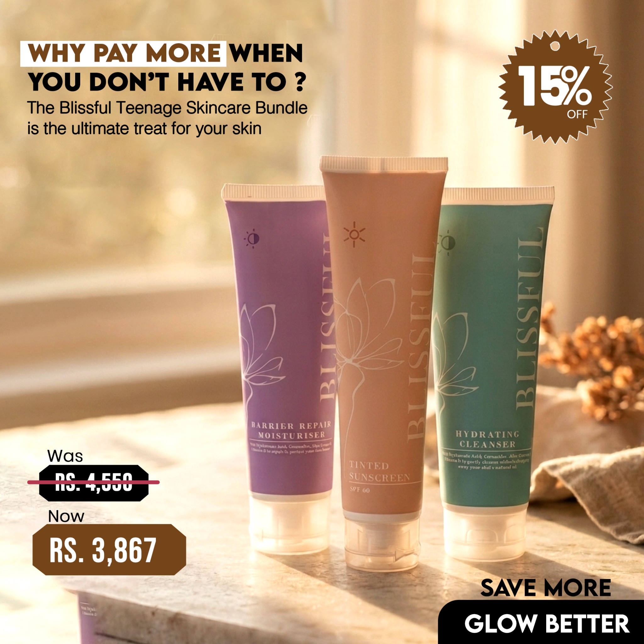 Blissful Beauty  Facebook ad