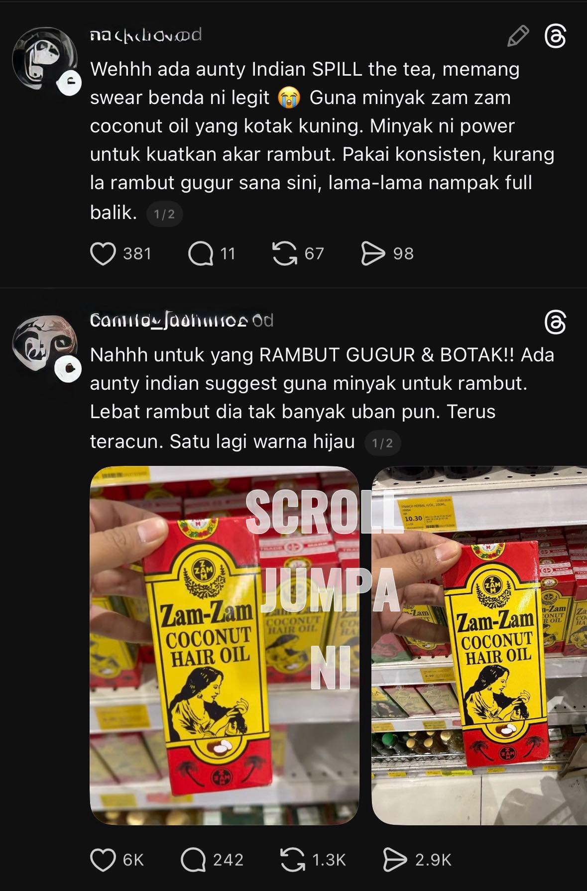 Scroll Jumpa Ni Facebook ad: Ada aunty Indian share rahsia dia, memang tak…