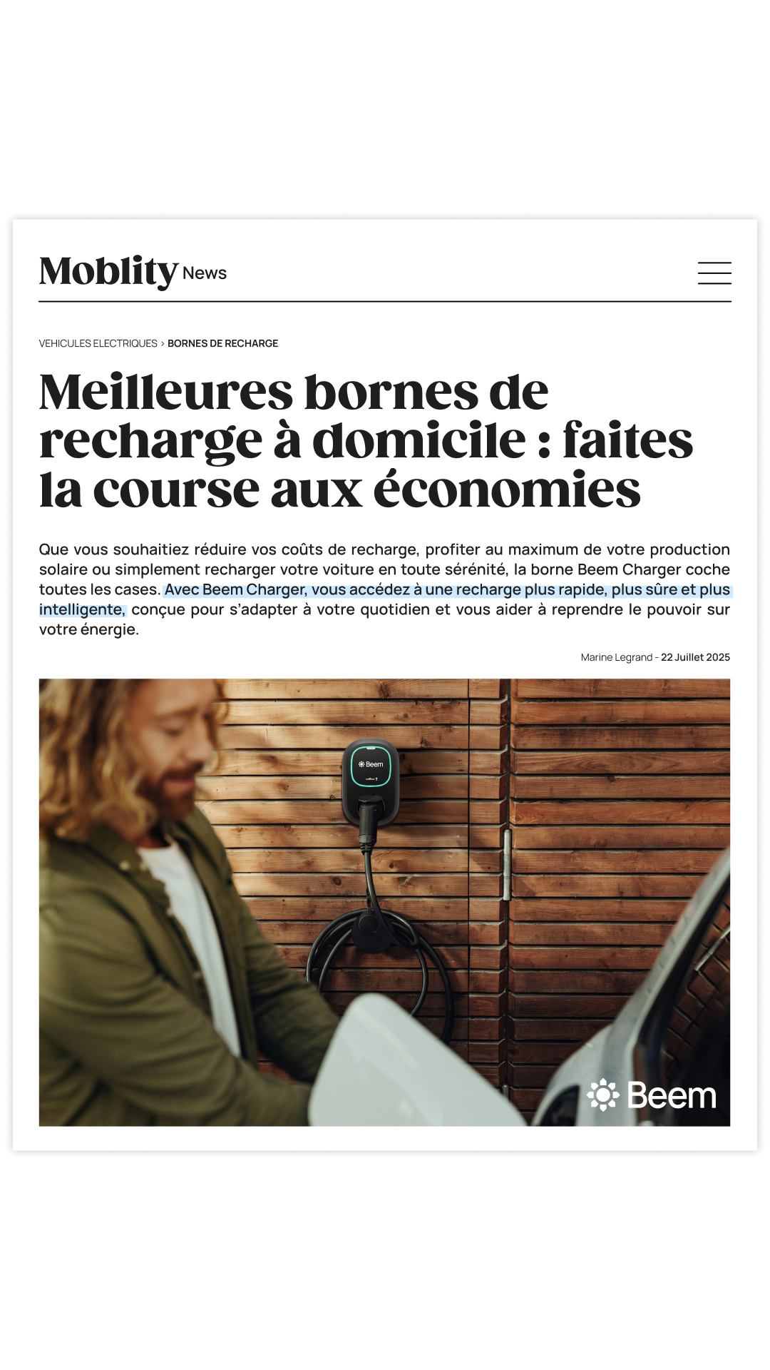 Beem Energy Facebook ad