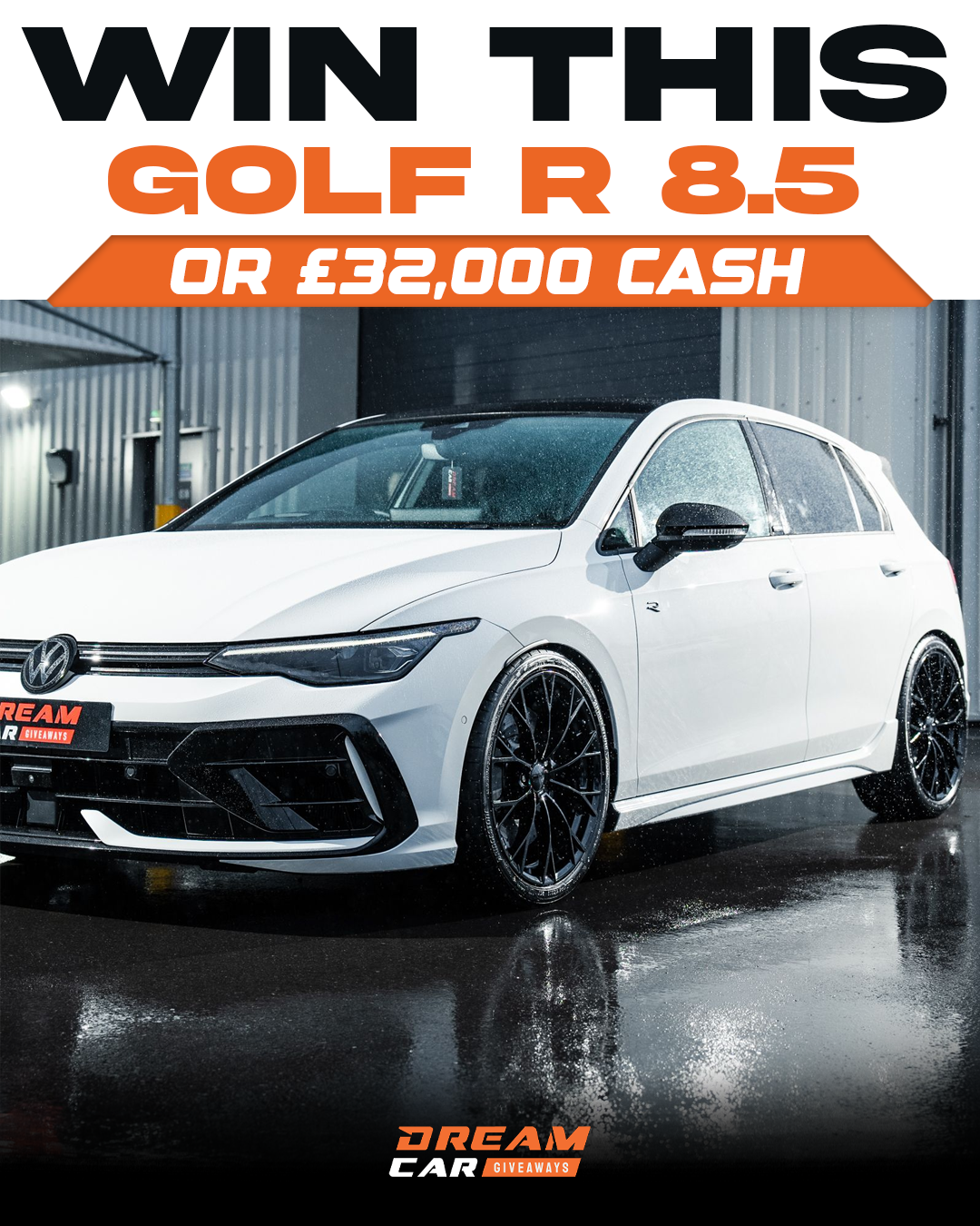 Dream Car Giveaways Facebook ad