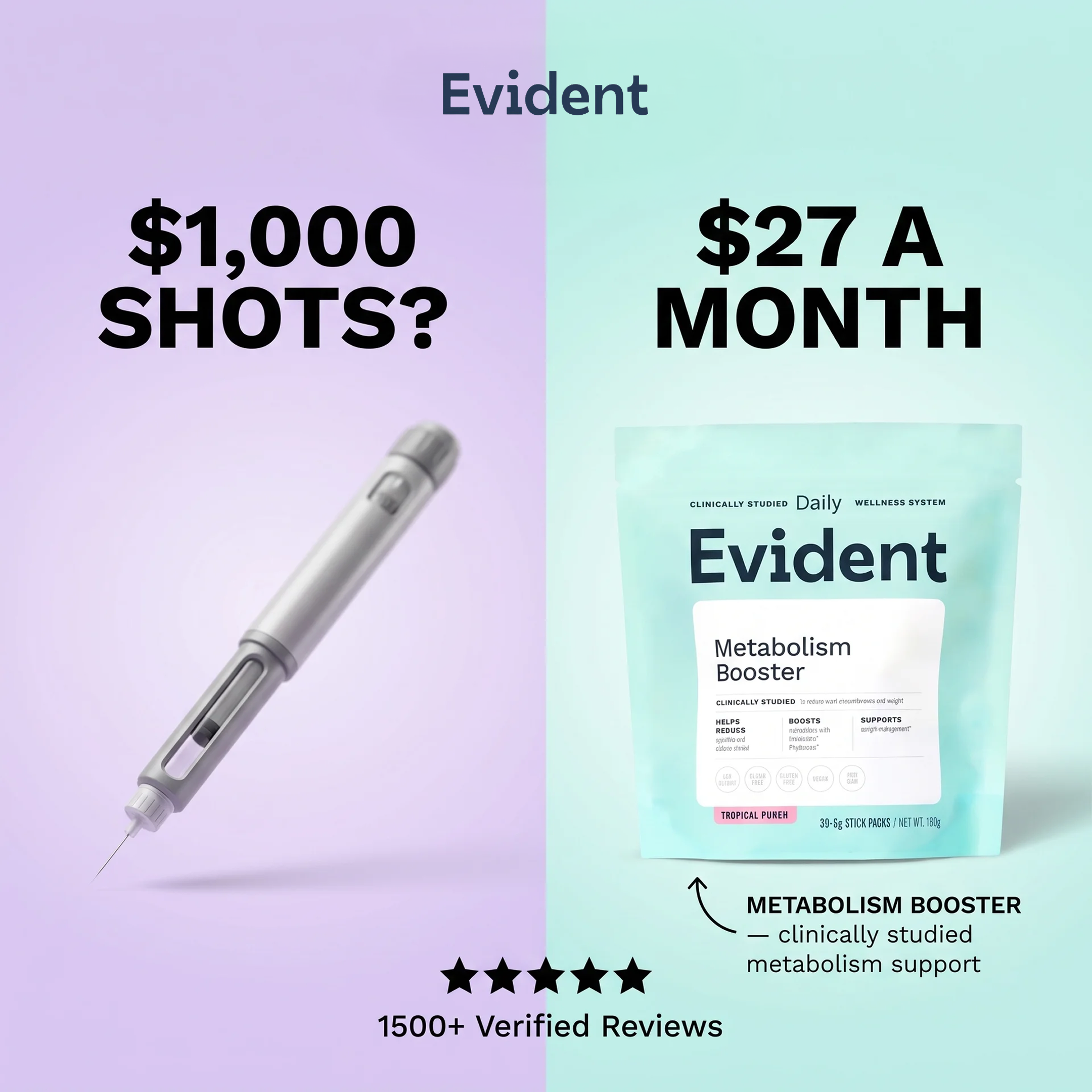 Evident Wellness Facebook ad