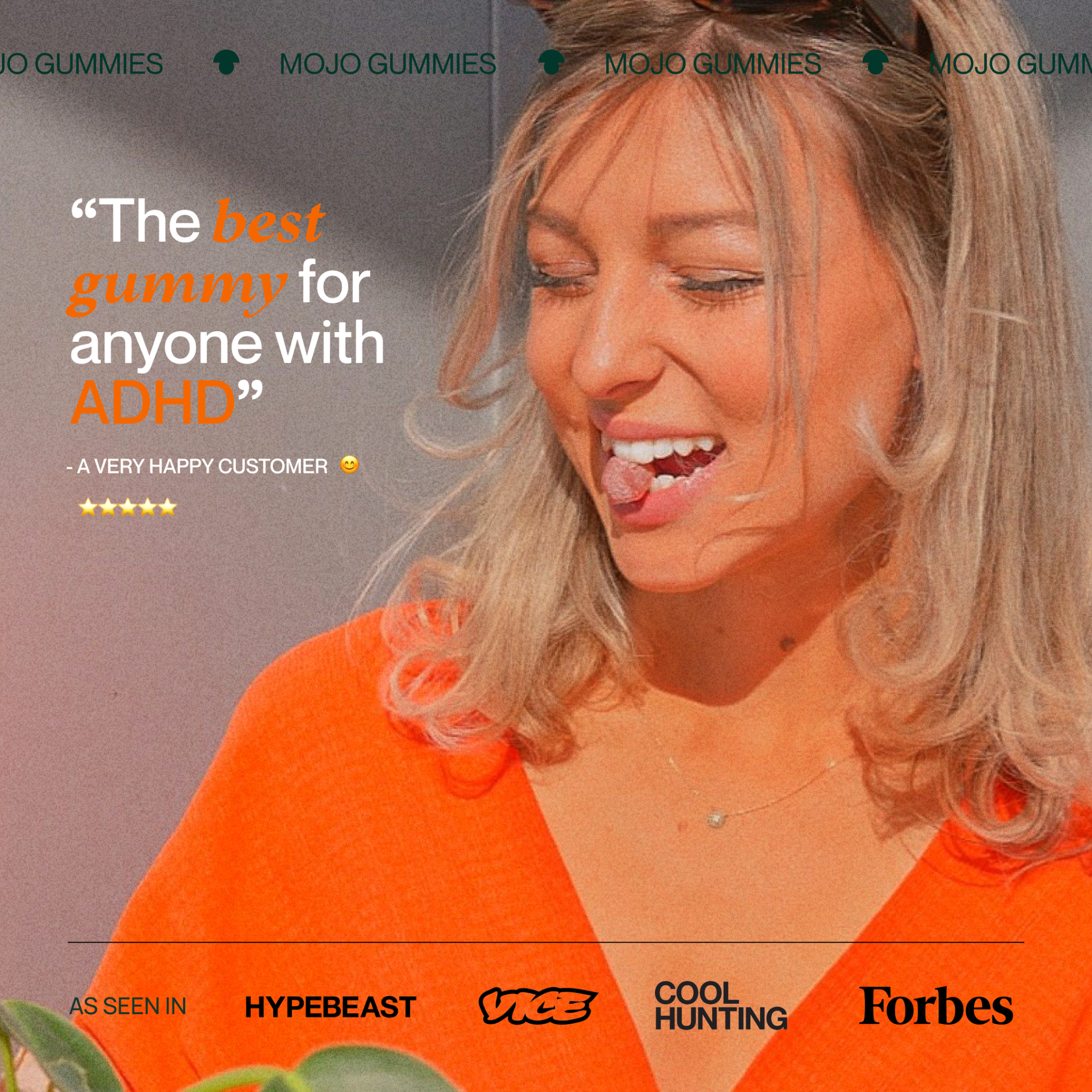 Mojo Gummies Facebook ad