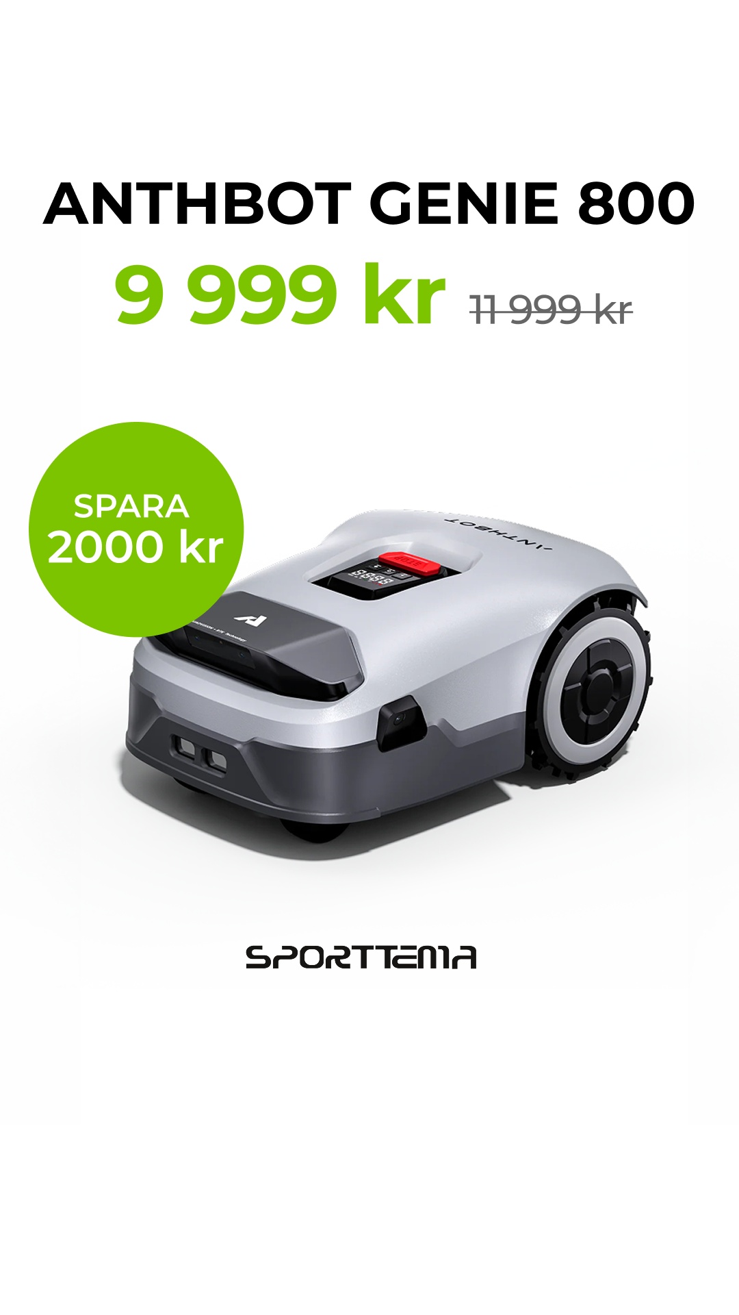 Sporttema Facebook ad from Jul 26, 2026