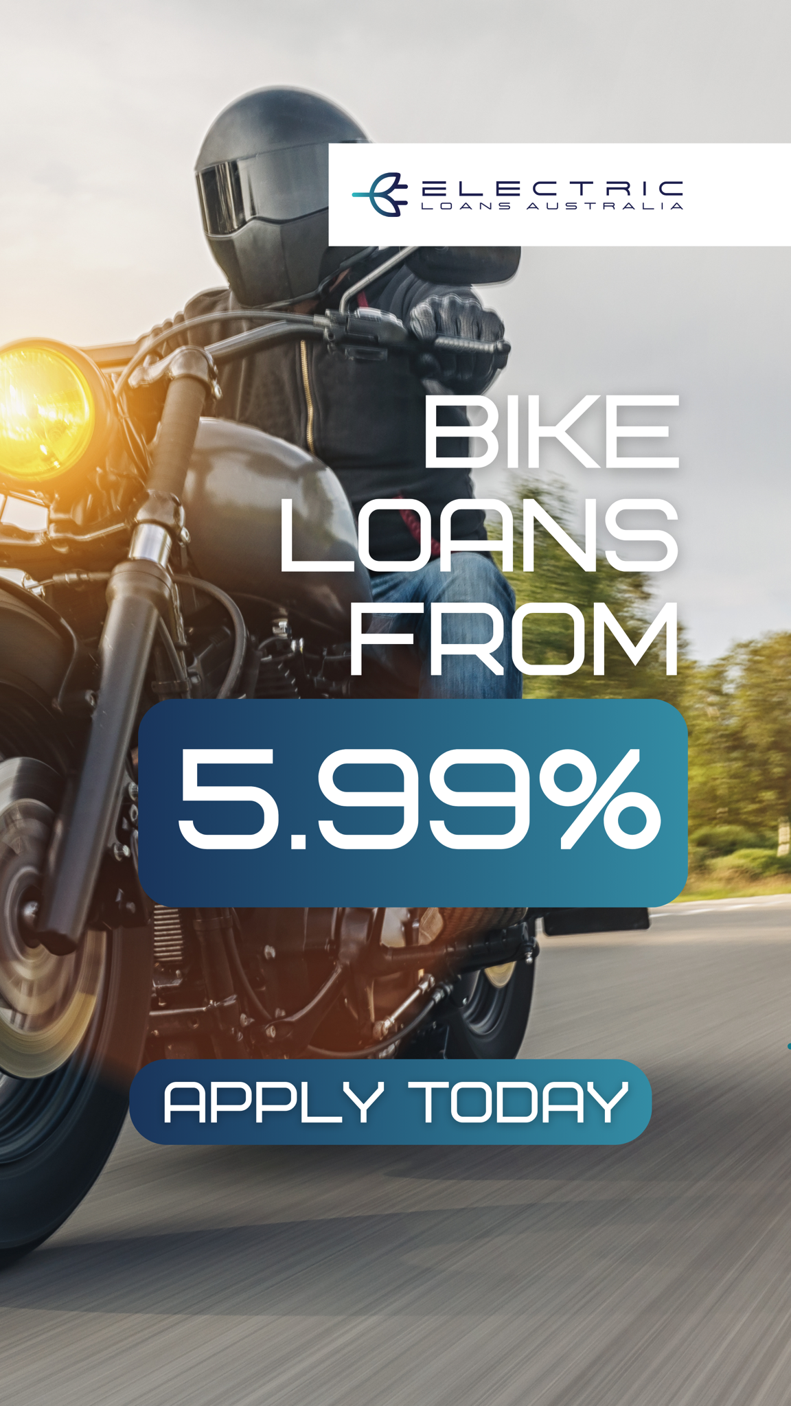 Electric Loans Australia Facebook ad from Mar 24, 2025