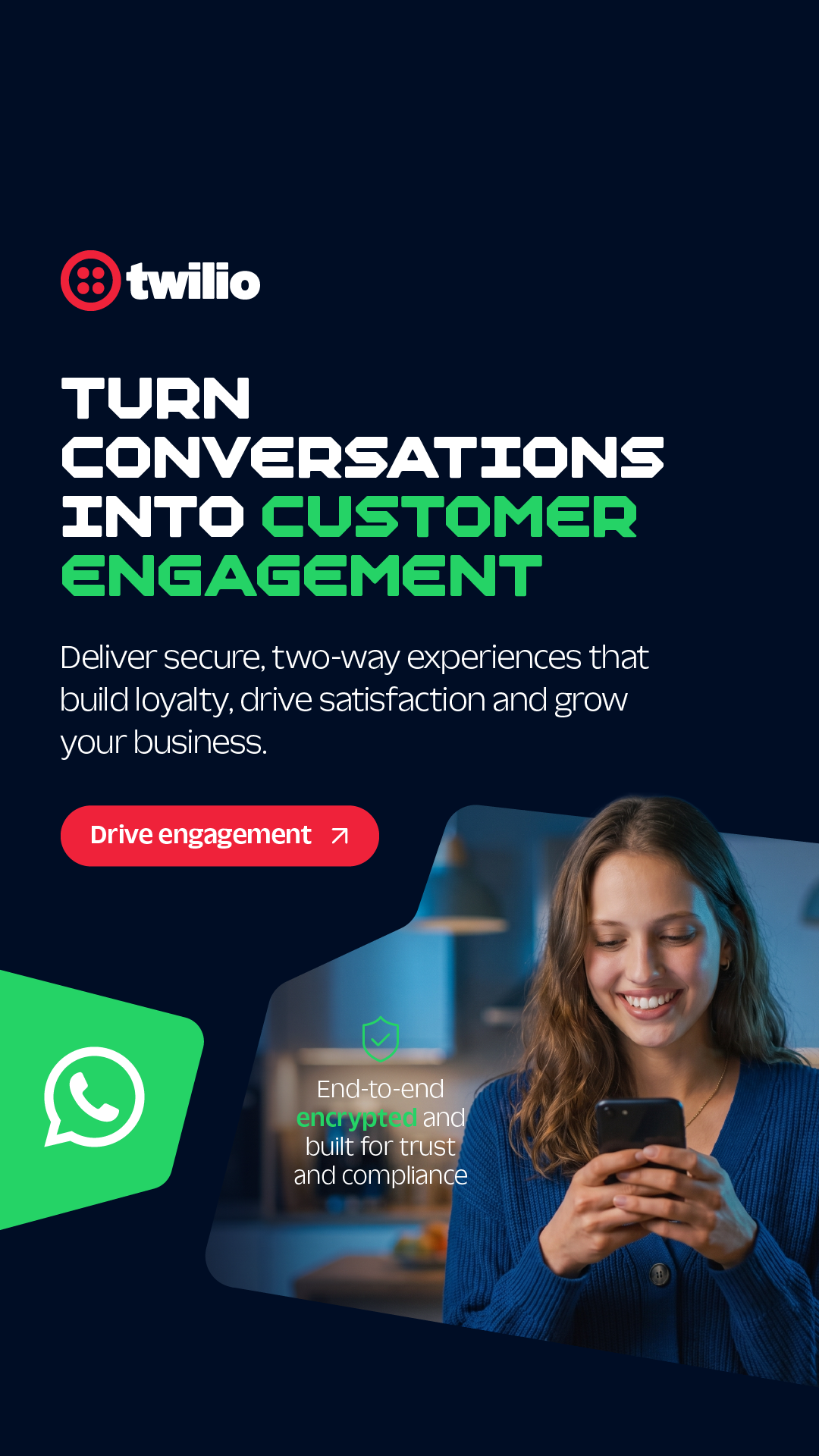 Twilio Facebook ad
