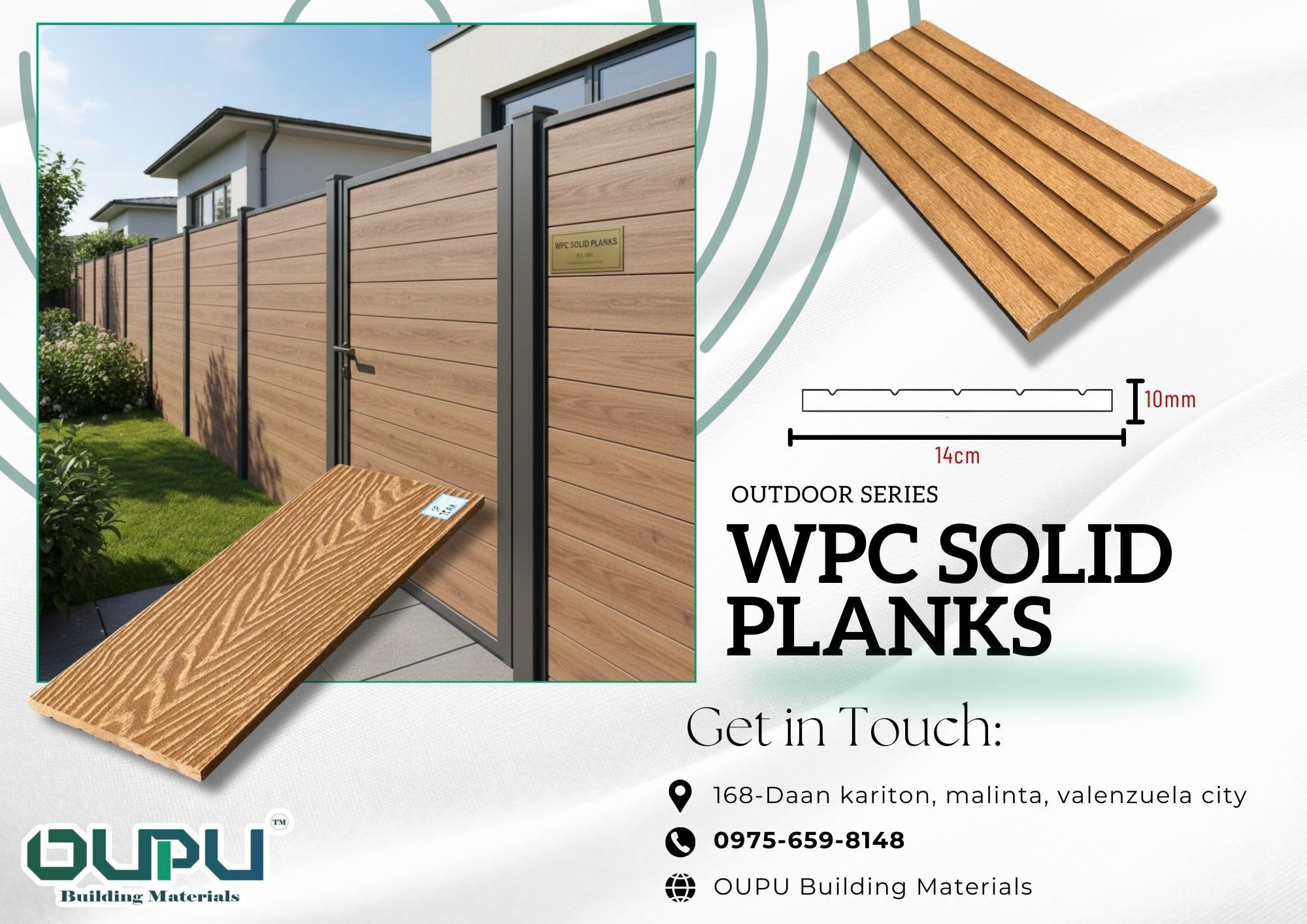 OUPU Building Materials Facebook ad