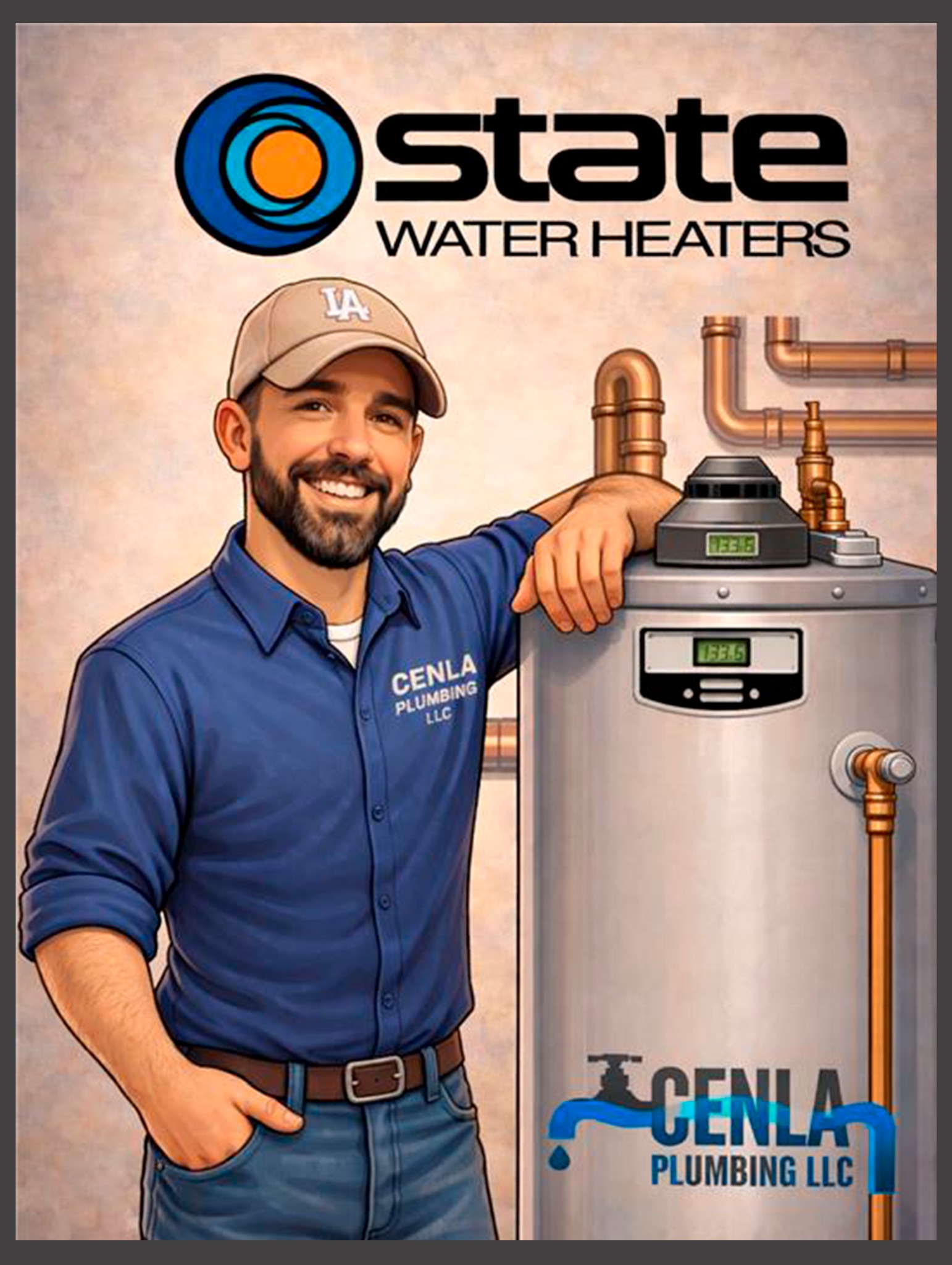 Cenla Plumbing Repair Facebook ad