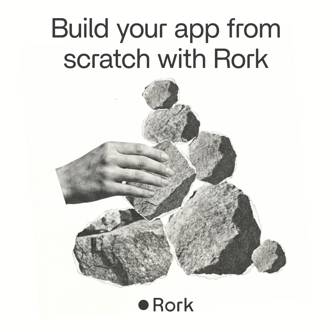 Rork. Build native mobile apps, fast. Facebook ad