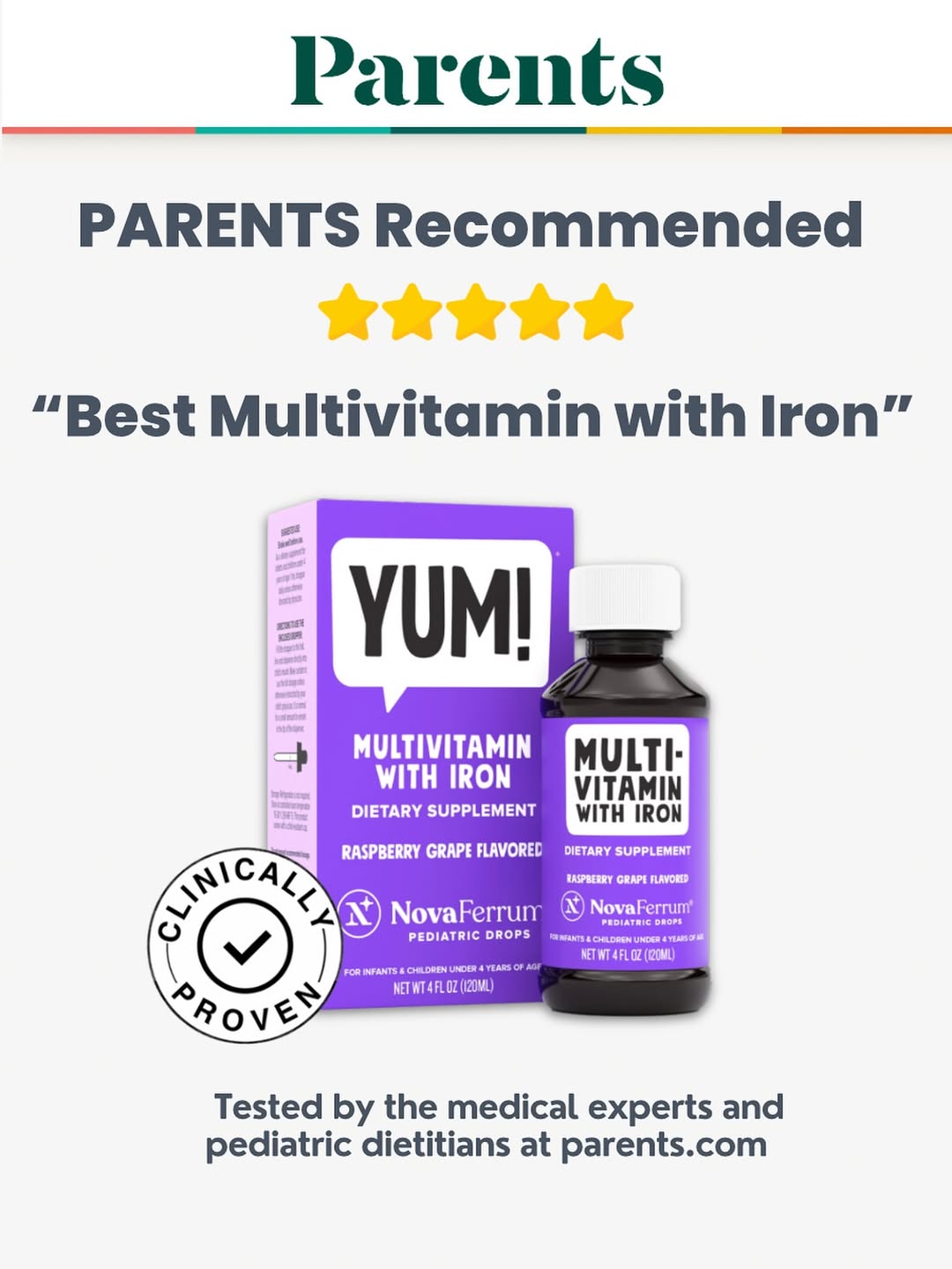 NovaFerrum - Iron Supplements for the Whole Family Facebook ad