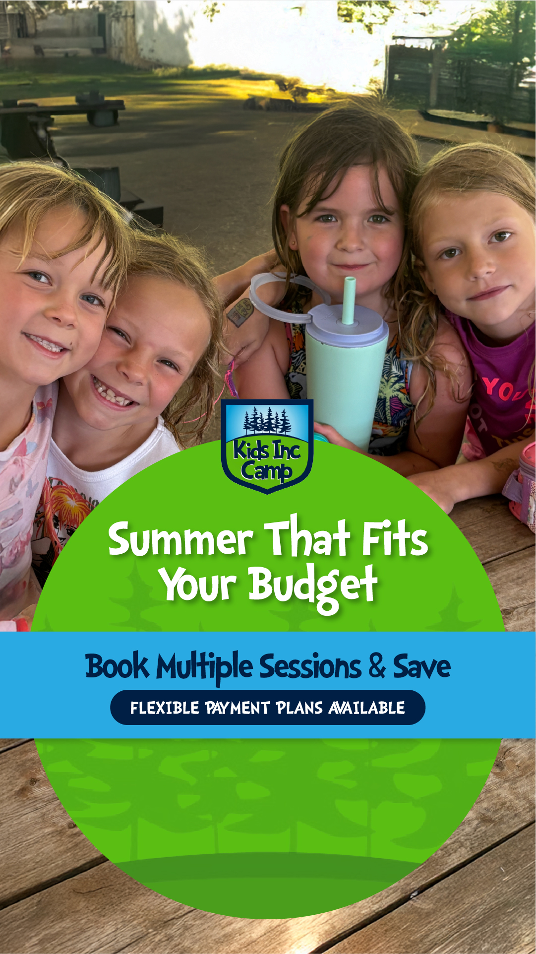 Kids Inc. Camp Facebook ad from Mar 4, 2026