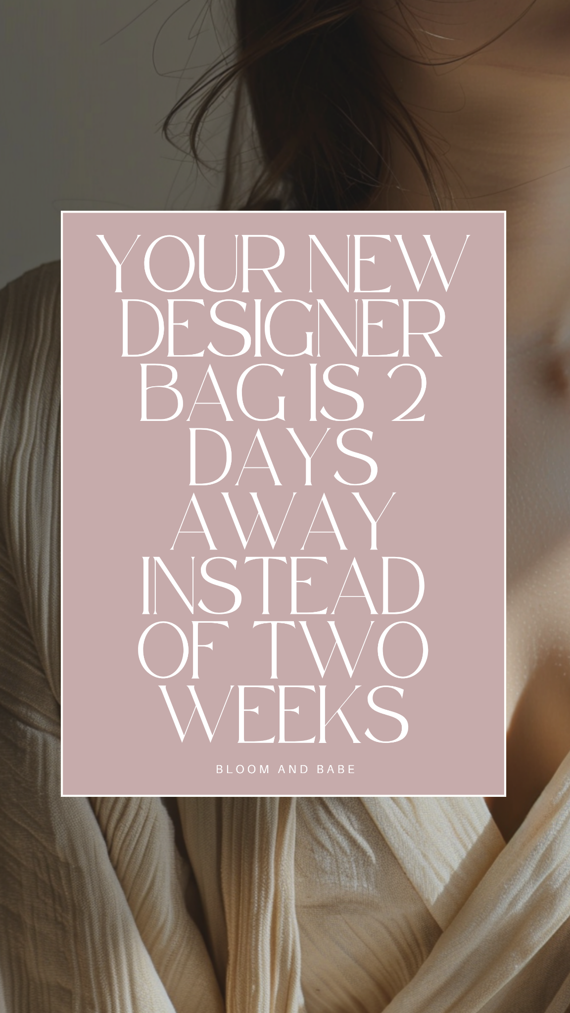Bloom and Babe Facebook ad from Aug 4, 2026