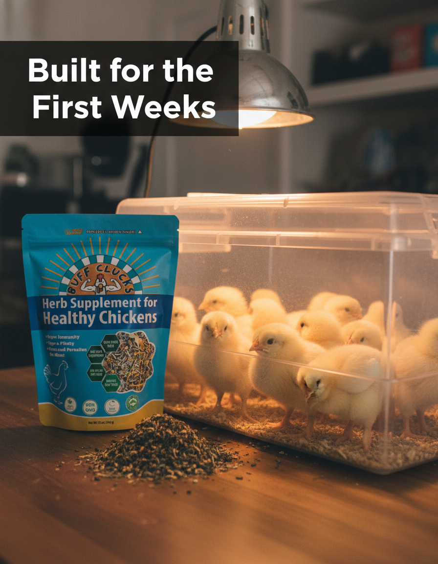 Buff Clucks Facebook ad