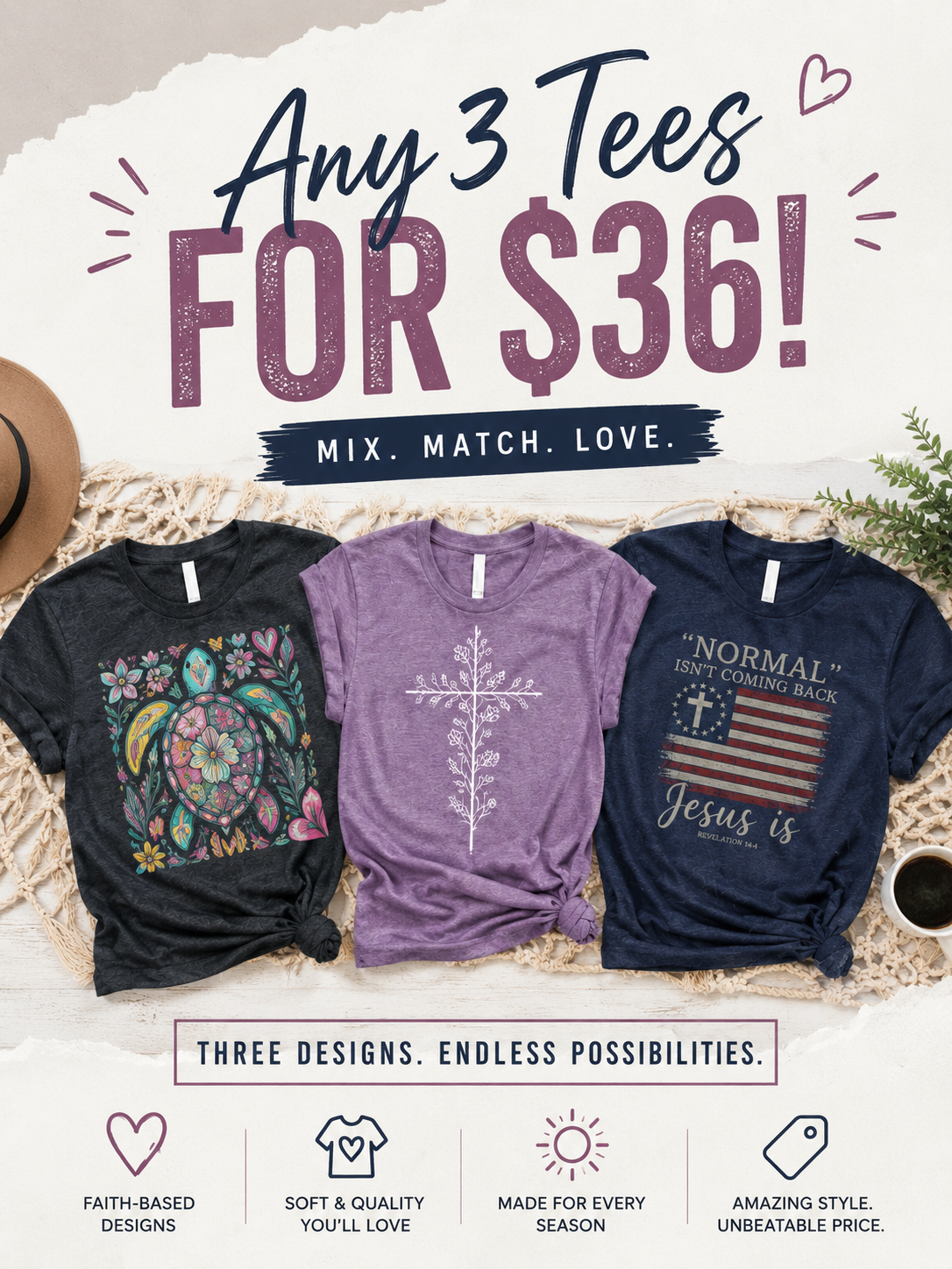Love in Faith Facebook ad