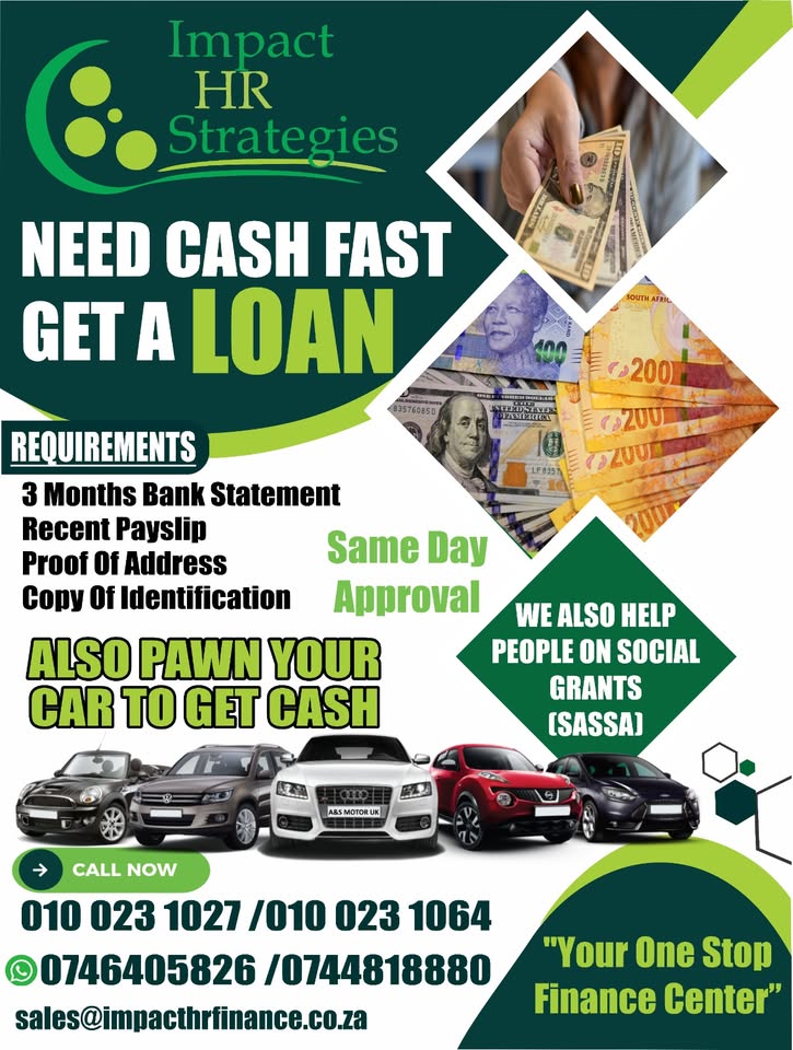 Impact HR Finance Facebook ad: LOANS
