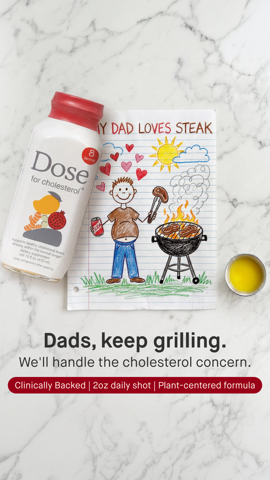 Dose for Cholesterol Facebook ad