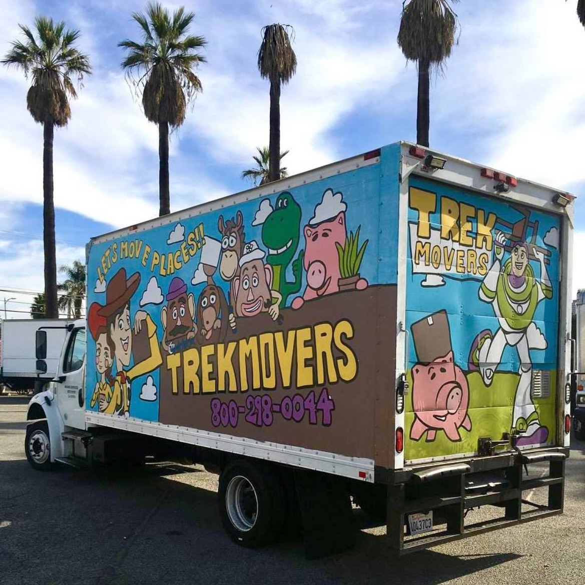 Trek Movers Local & Long Distance Moving Company Facebook ad: Planning a move in California?