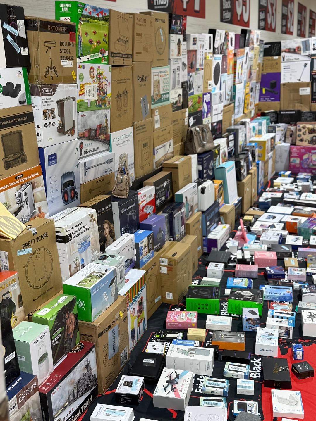 Black Friday Deals Tampa Facebook ad: TAMPA BAY, BINS ARE FULL & READY!