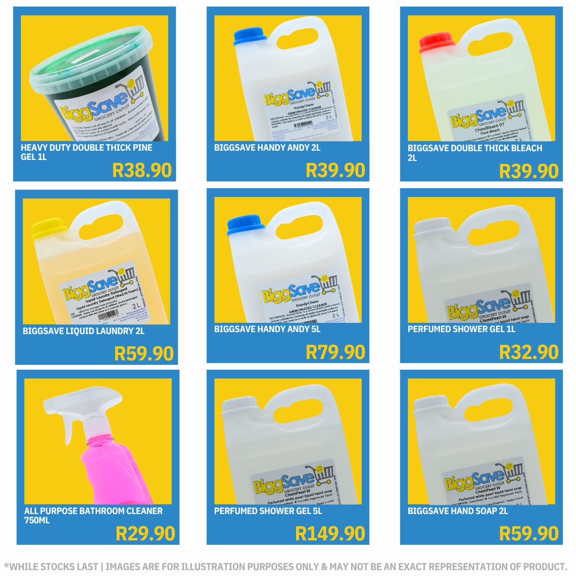 BiggSave Grocery Outlet Facebook ad: SHOP BiggSave FIRST!