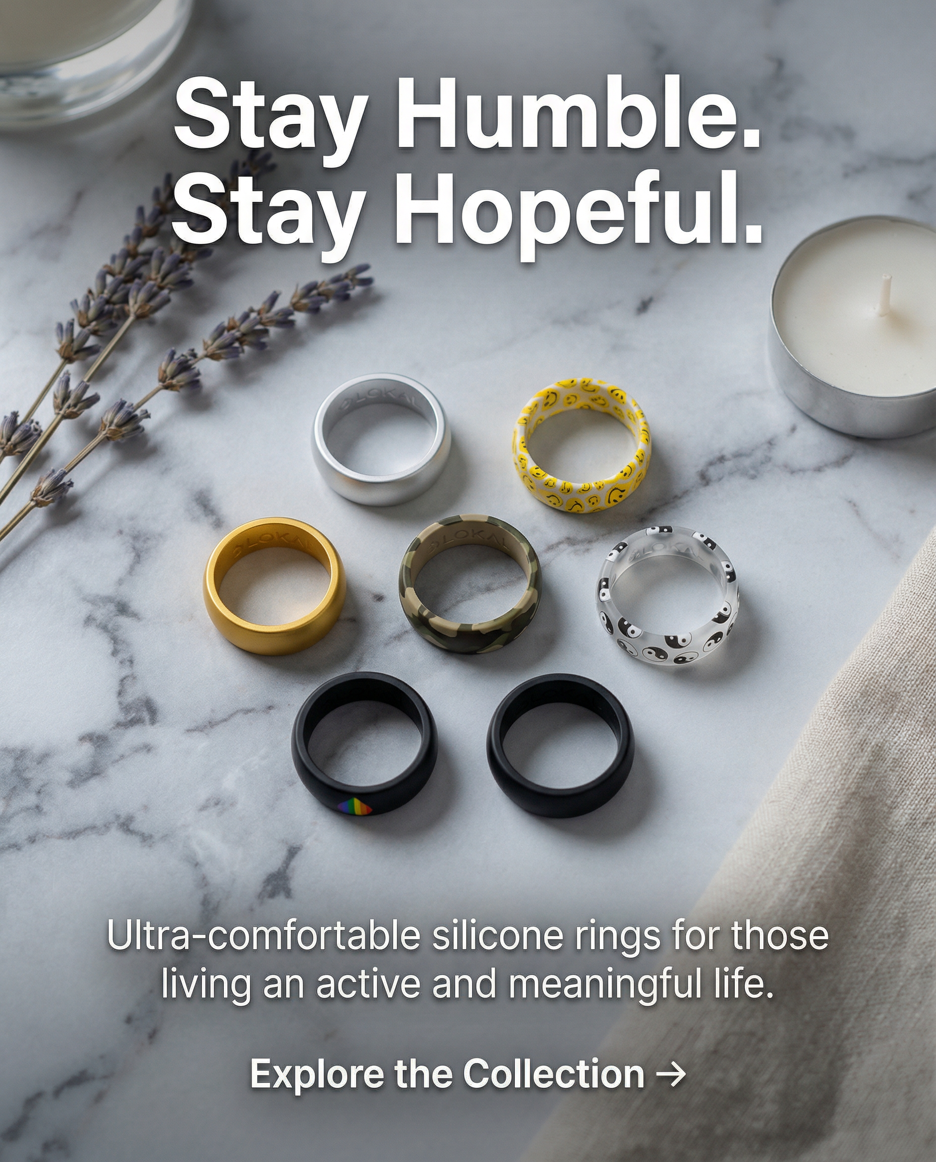 Live Lokai Facebook ad