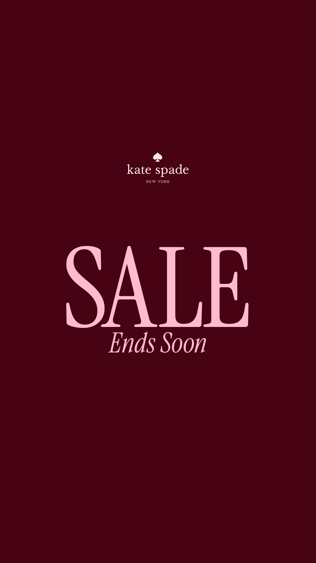 kate spade new york Facebook ad