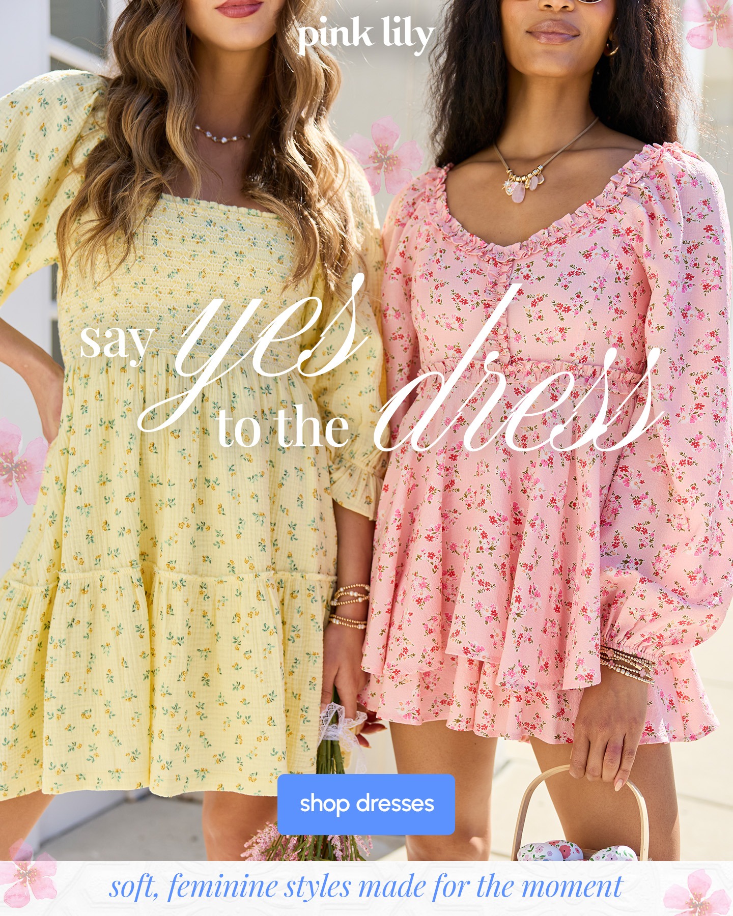 Pink Lily Facebook ad
