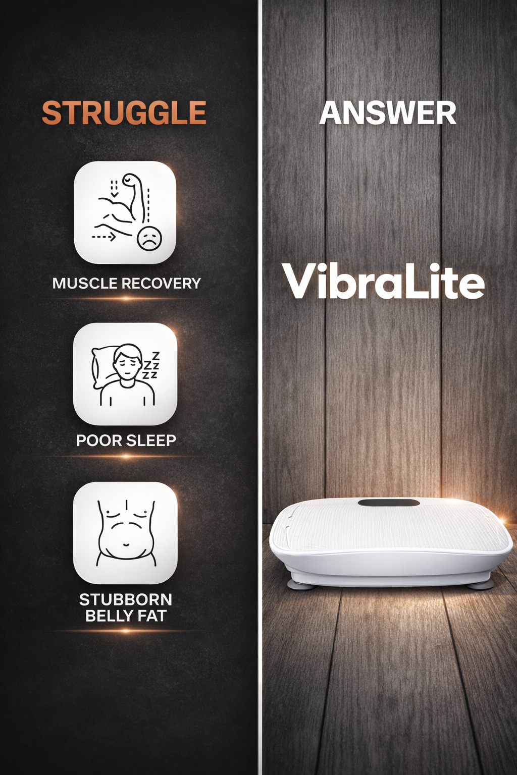 VibraLite Facebook ad