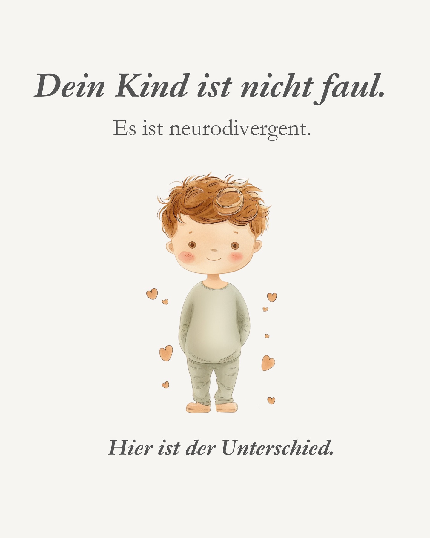 andersperfekt Facebook ad: Du sitzt in diesem Gespräch und spürst