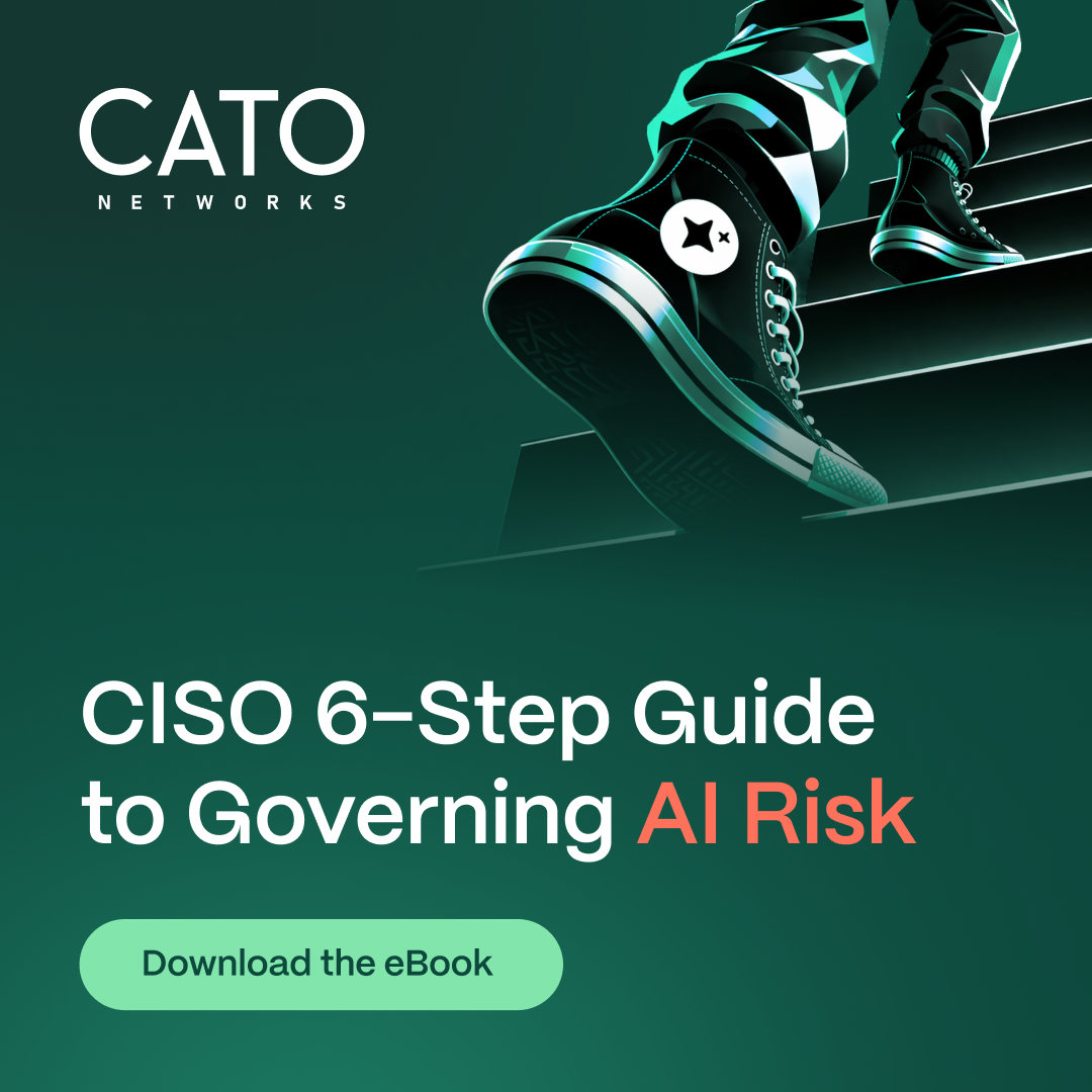 Cato Networks Facebook ad: See the 6-step AI security plan