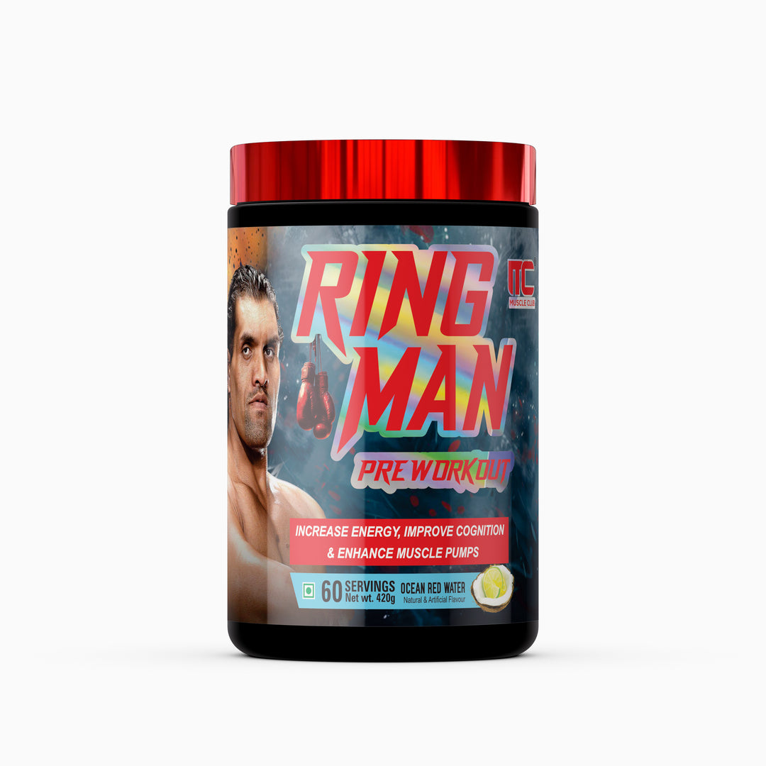 Muscle Club Facebook ad: One scoop, zero excuses.