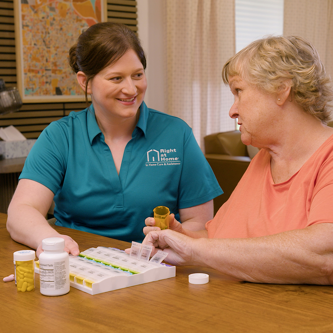Right at Home Facebook ad: Relief for Family Caregivers